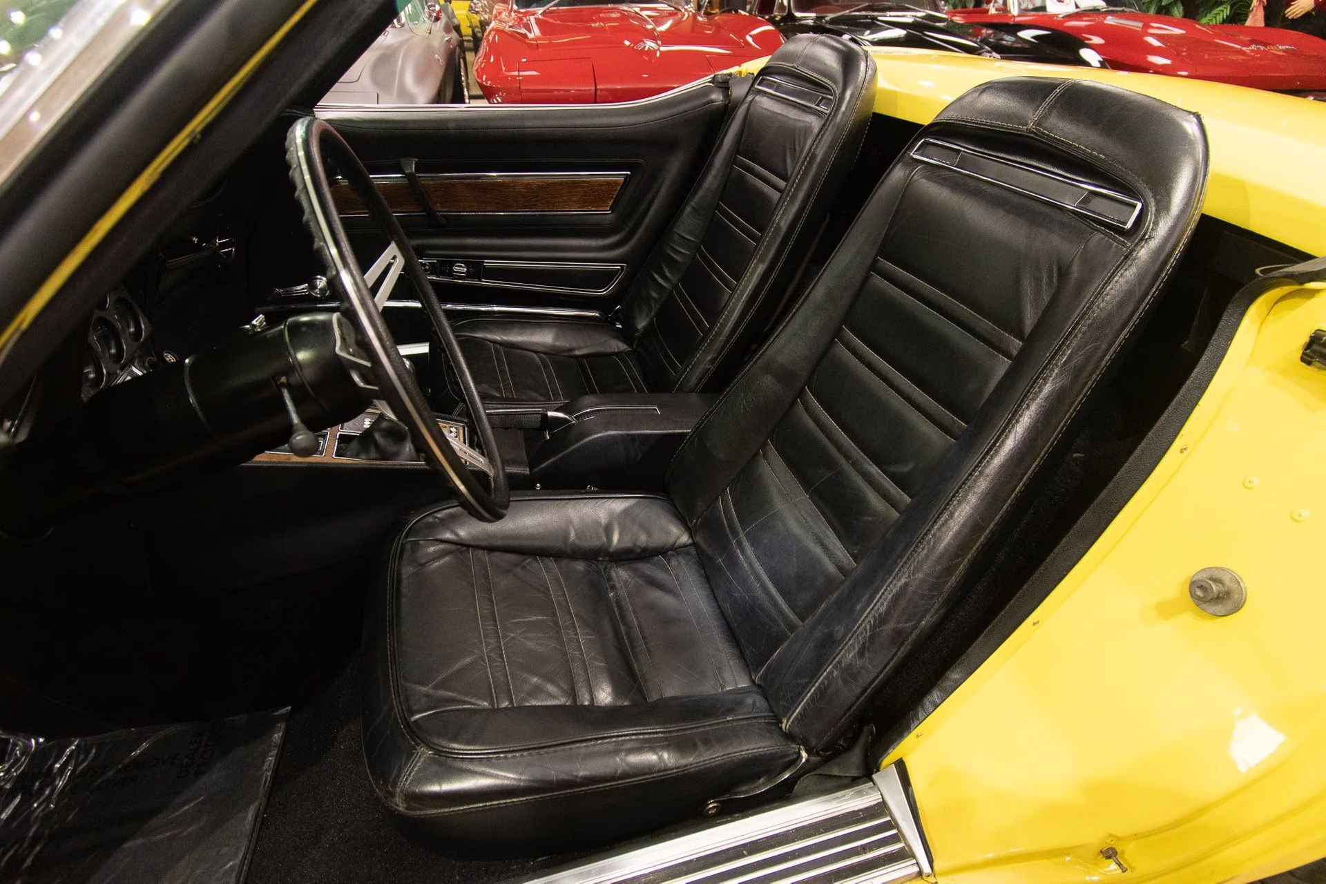 1974 Bright Yellow Chevrolet Corvette