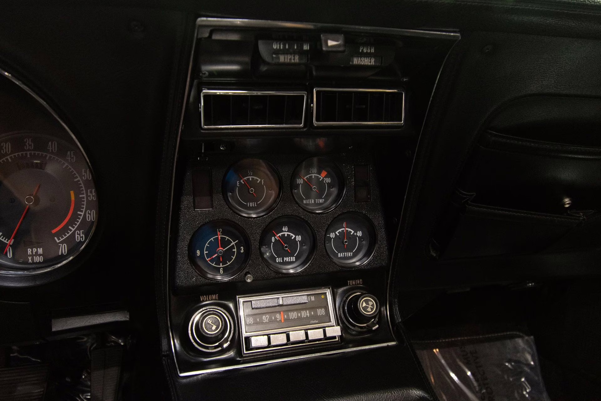 1974 Bright Yellow Chevrolet Corvette