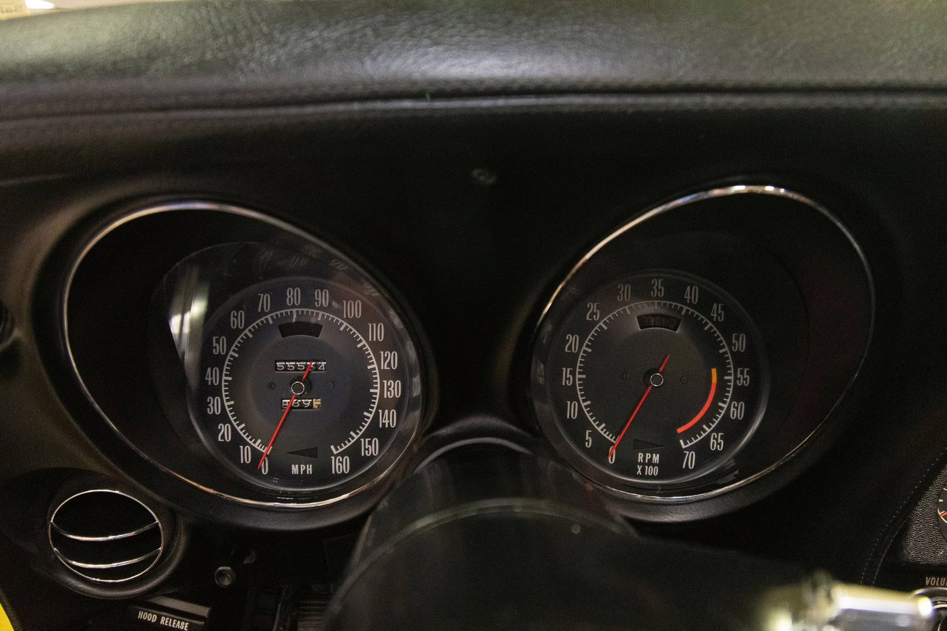 1974 Bright Yellow Chevrolet Corvette