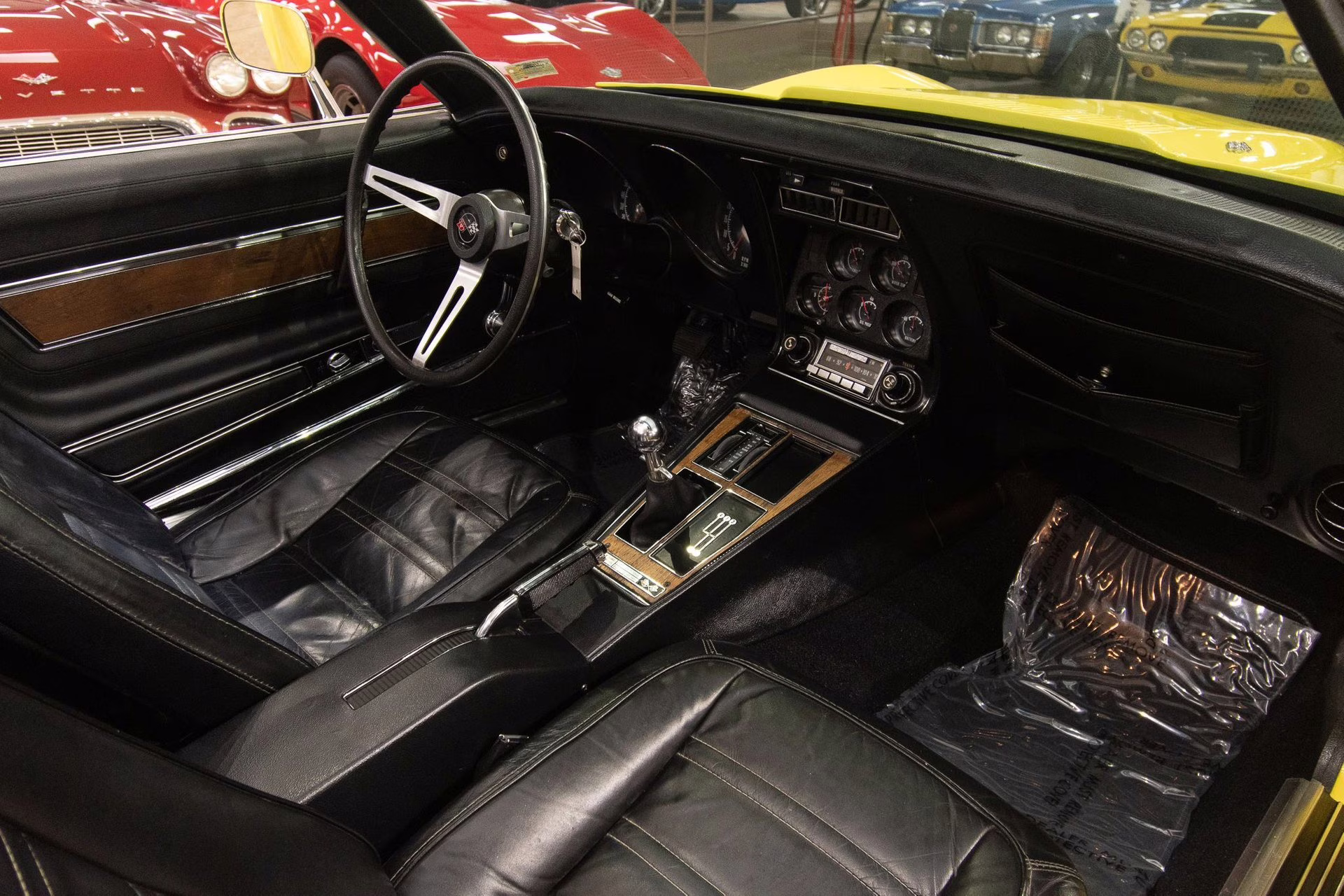 1974 Bright Yellow Chevrolet Corvette