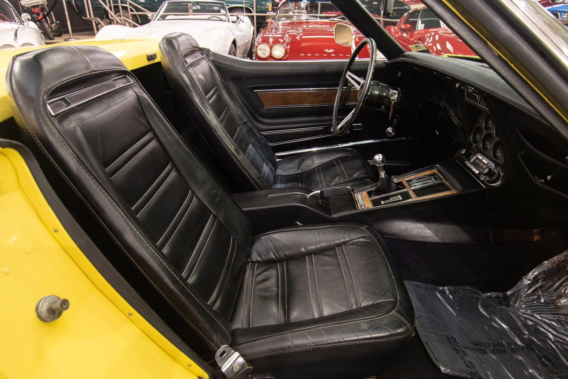 1974 Bright Yellow Chevrolet Corvette