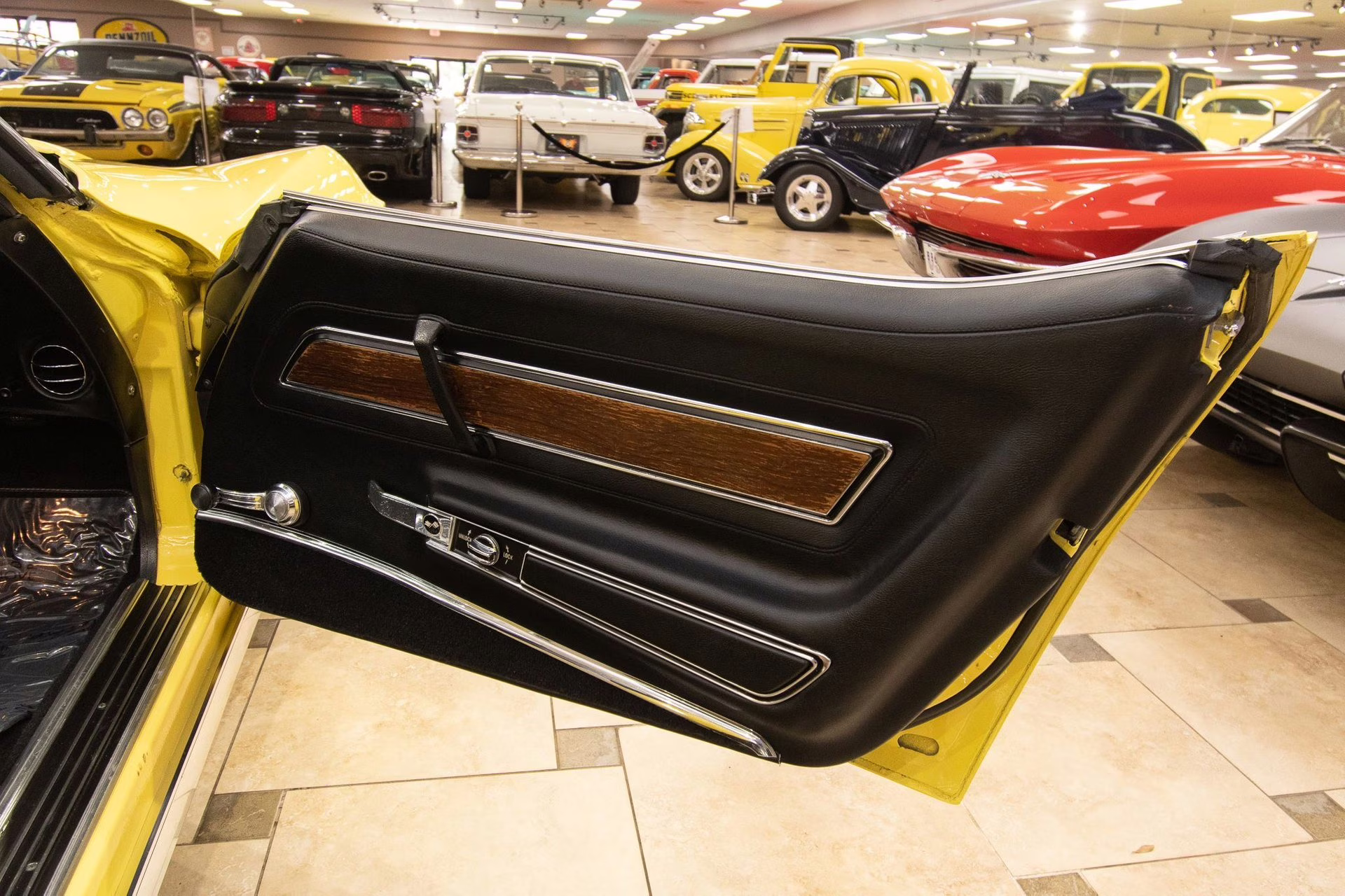 1974 Bright Yellow Chevrolet Corvette
