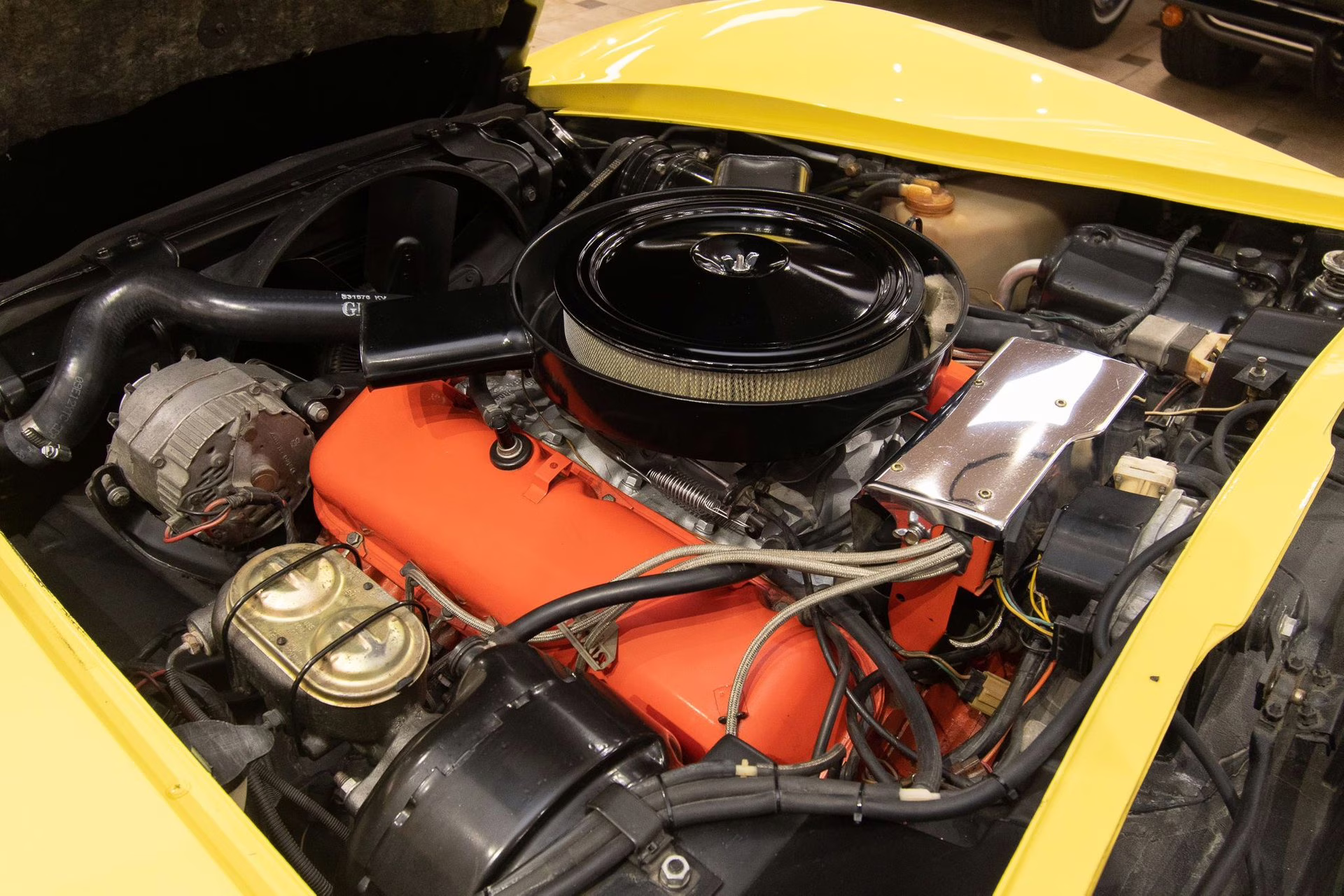 1974 Bright Yellow Chevrolet Corvette