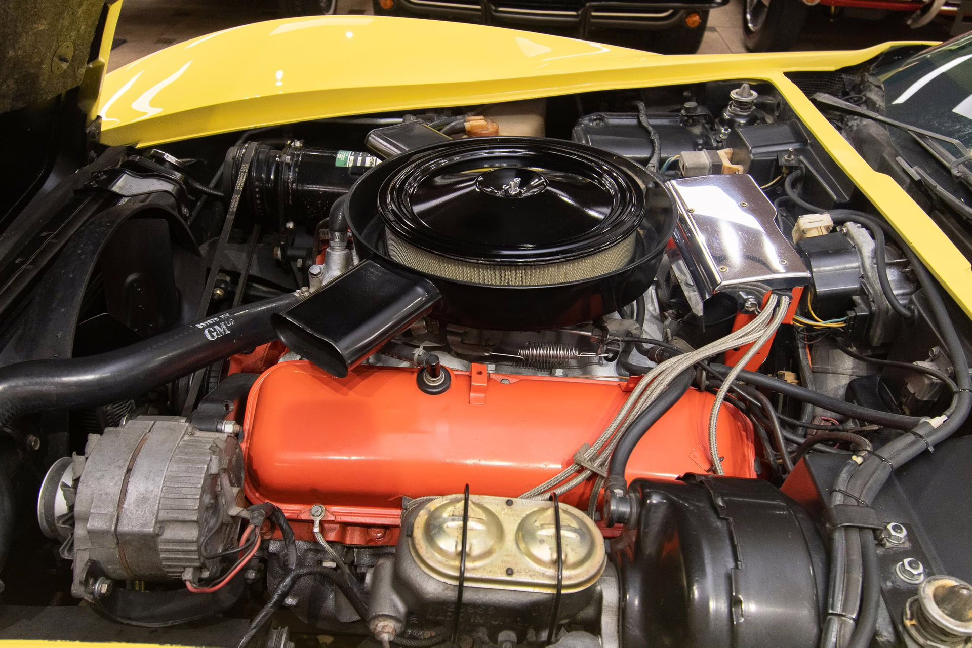 1974 Bright Yellow Chevrolet Corvette