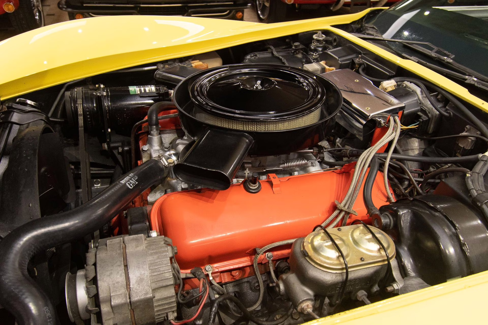1974 Bright Yellow Chevrolet Corvette