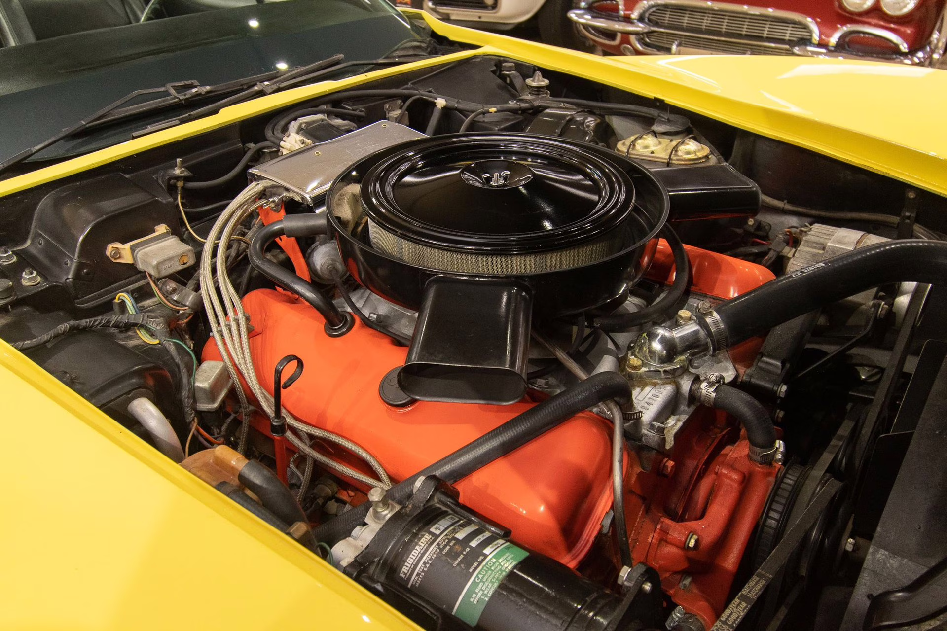 1974 Bright Yellow Chevrolet Corvette