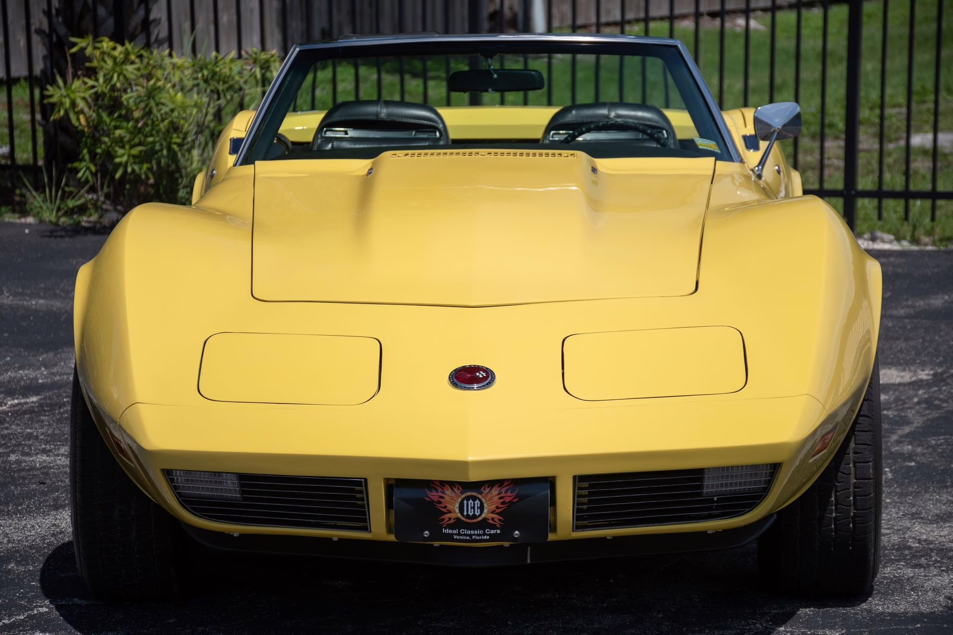 1974 Bright Yellow Chevrolet Corvette