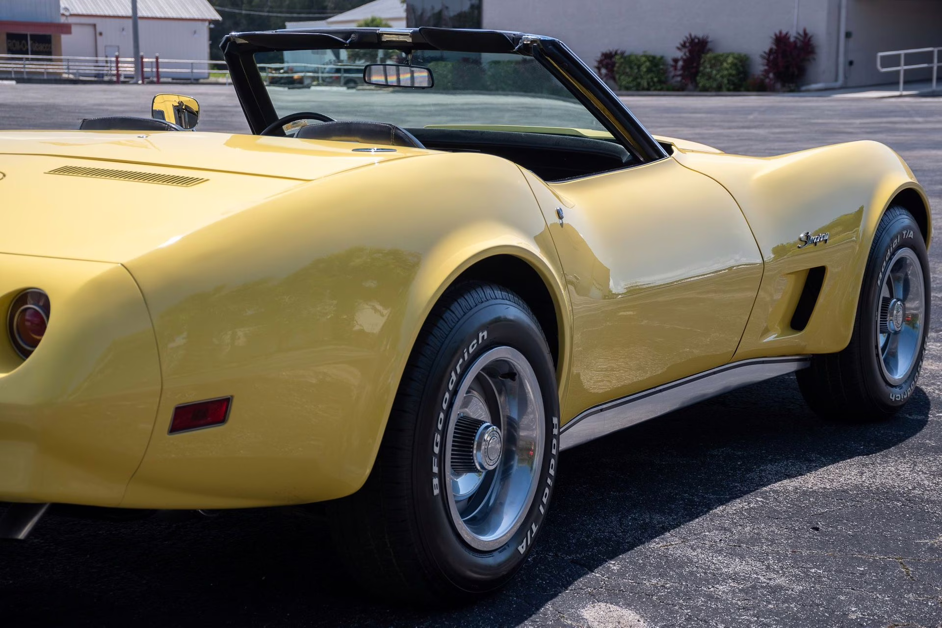 1974 Bright Yellow Chevrolet Corvette