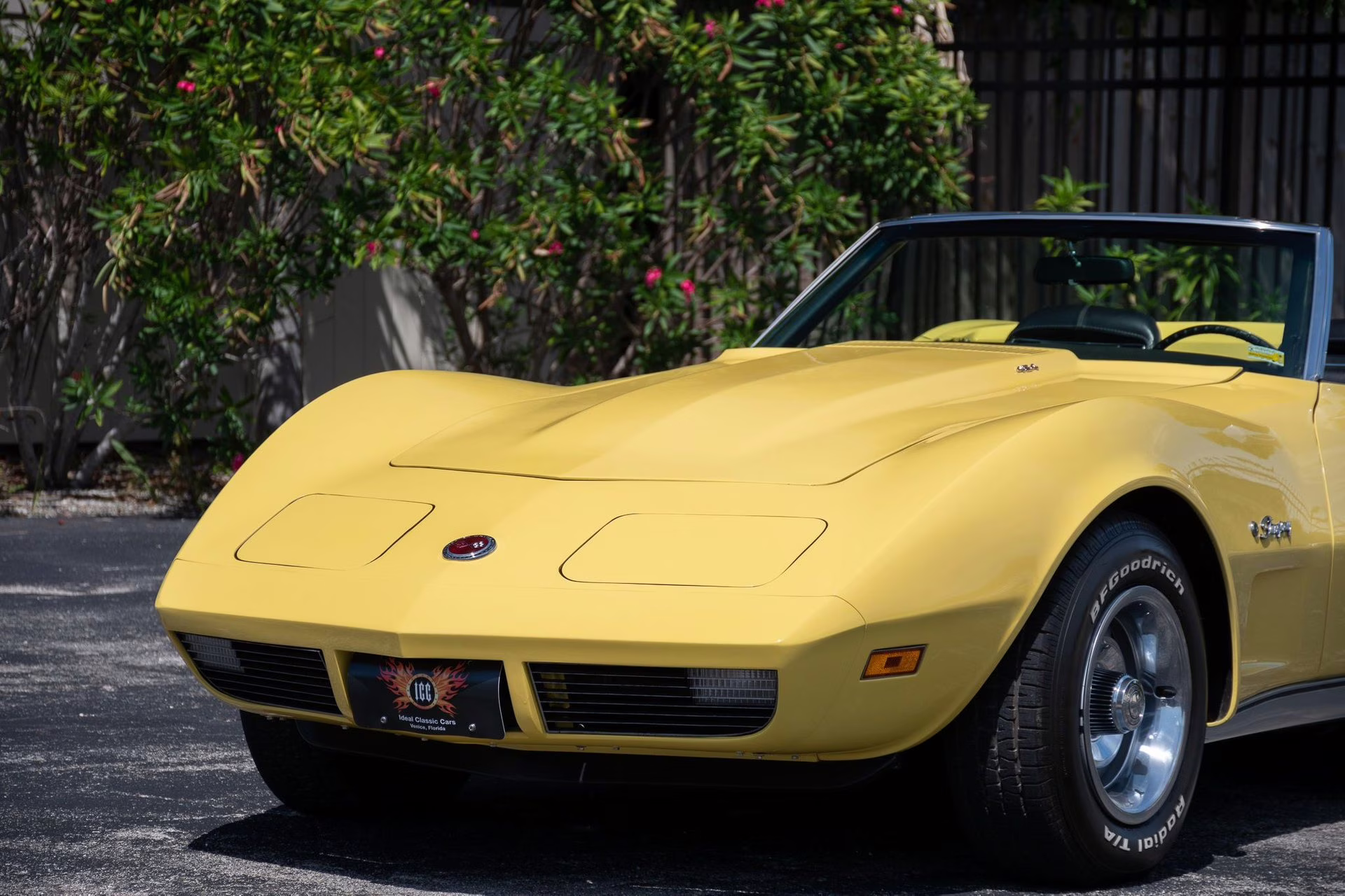 1974 Bright Yellow Chevrolet Corvette
