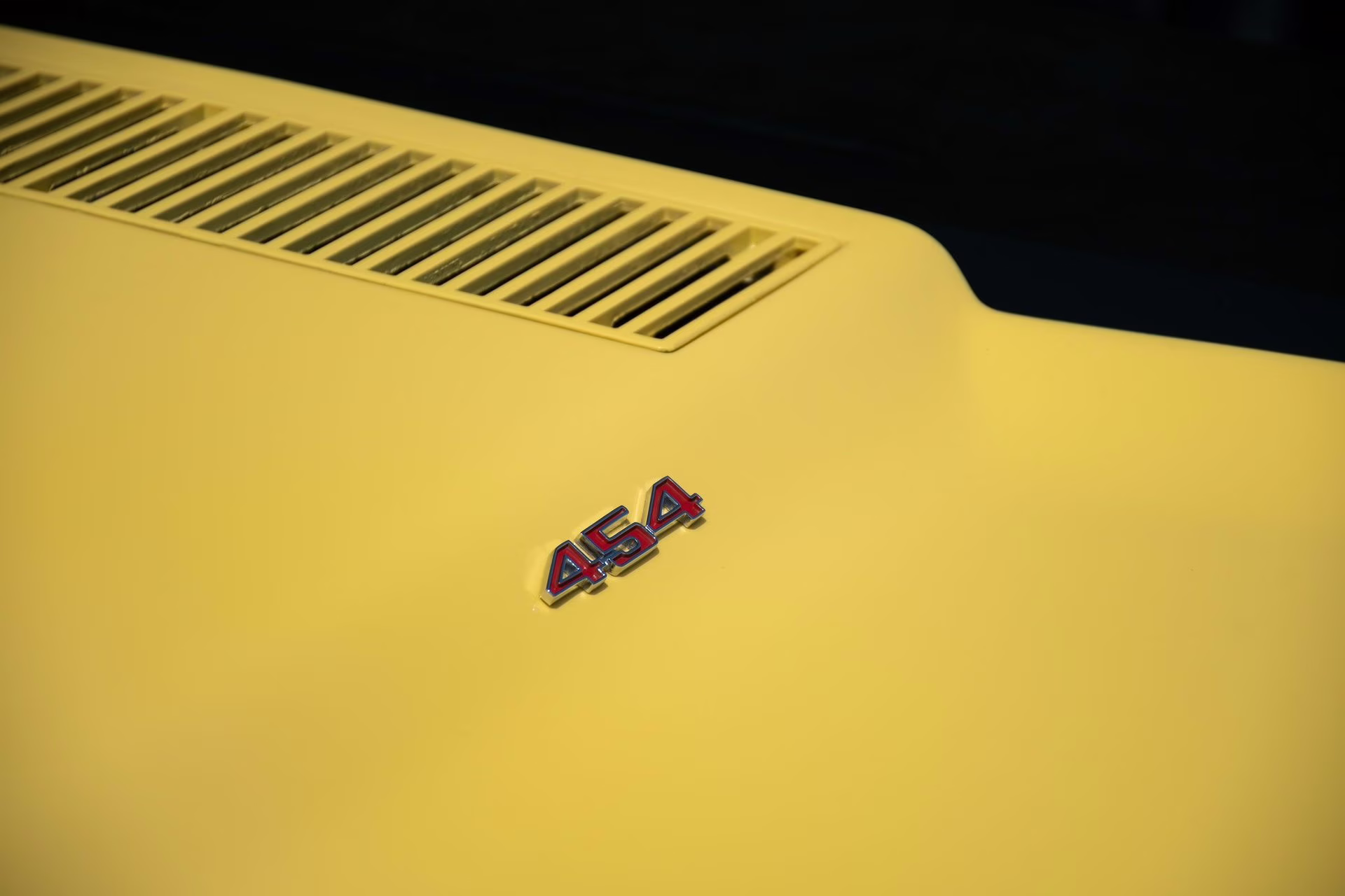 1974 Bright Yellow Chevrolet Corvette