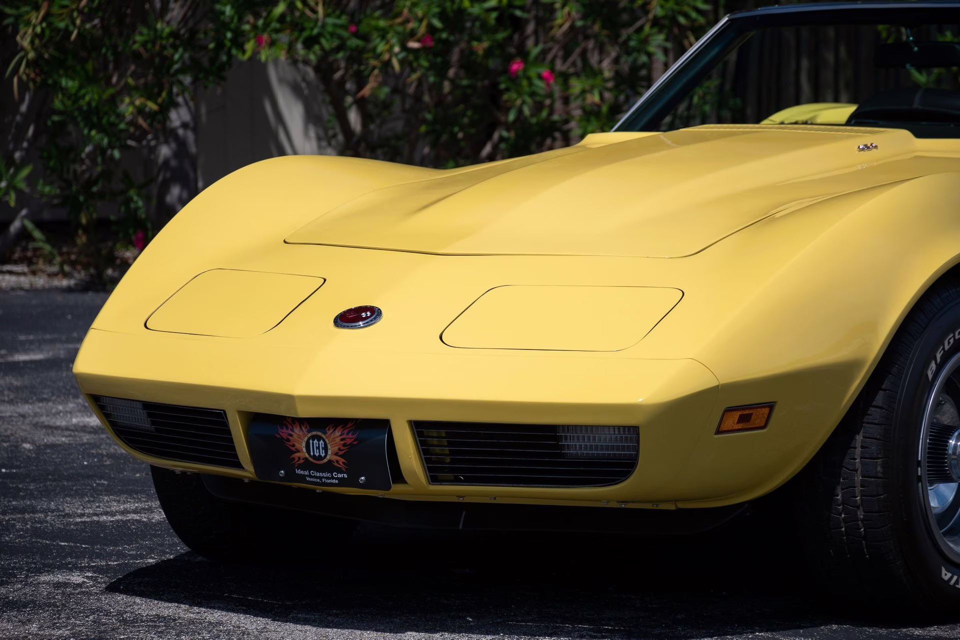 1974 Bright Yellow Chevrolet Corvette