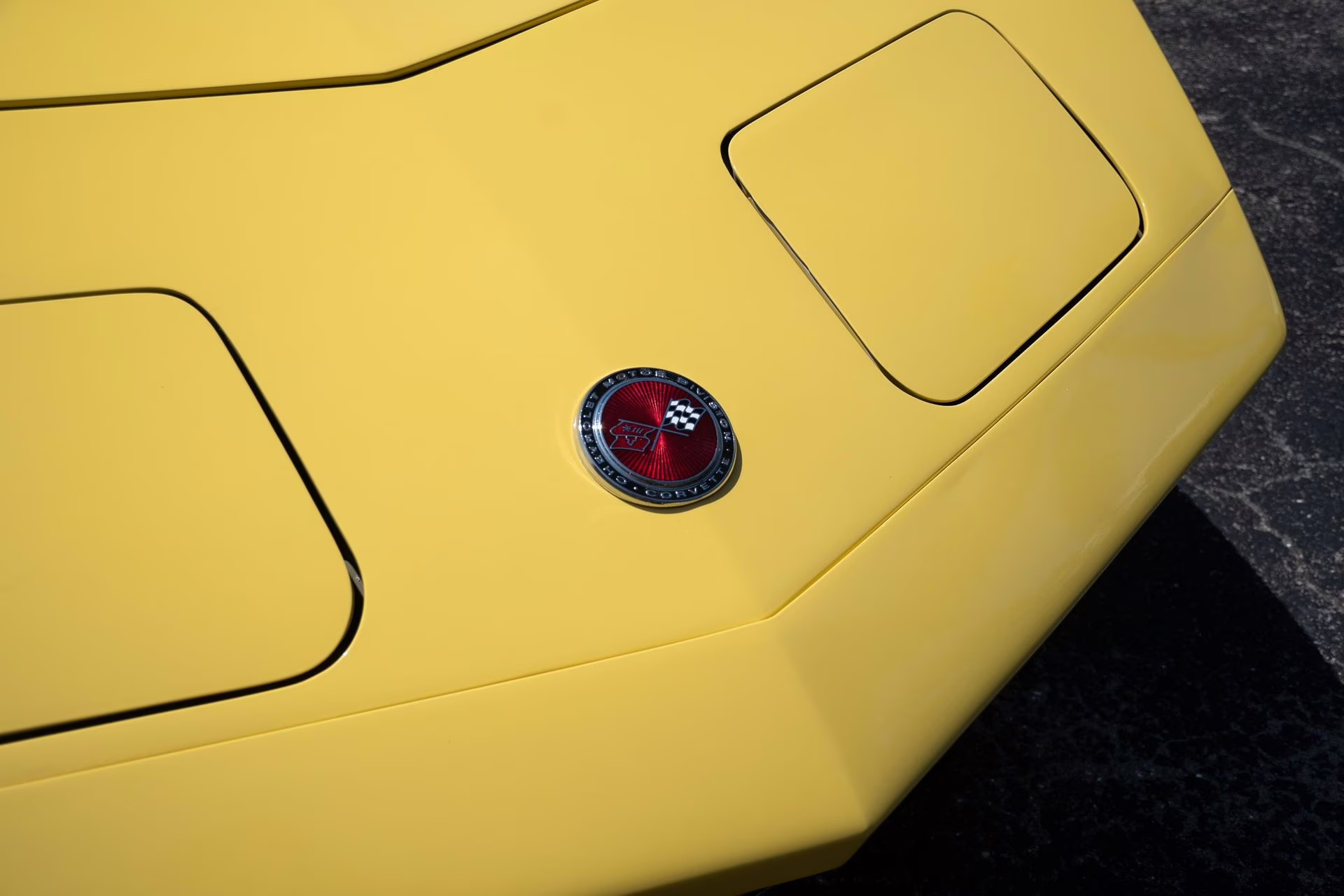 1974 Bright Yellow Chevrolet Corvette