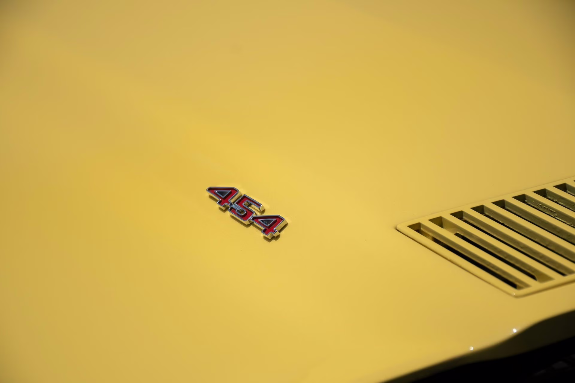 1974 Bright Yellow Chevrolet Corvette