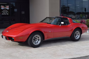 1978 Red Chevrolet Corvette Coupe