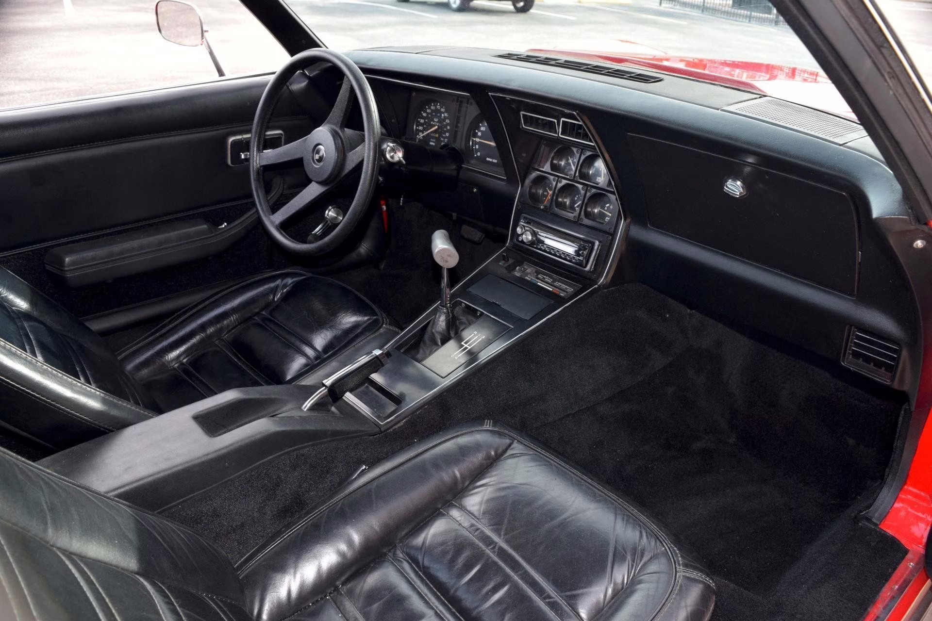 1978 Red Chevrolet Corvette Coupe