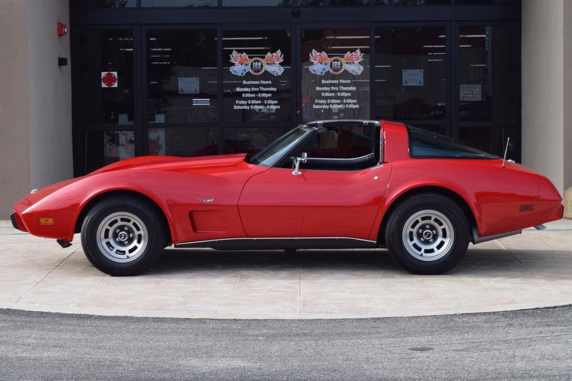 1978 Red Chevrolet Corvette Coupe