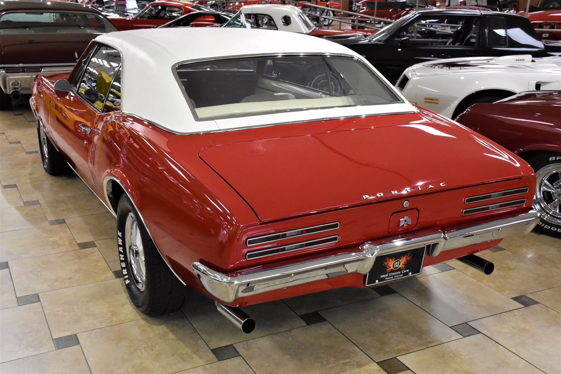 1967 Regimental Red Pontiac Firebird