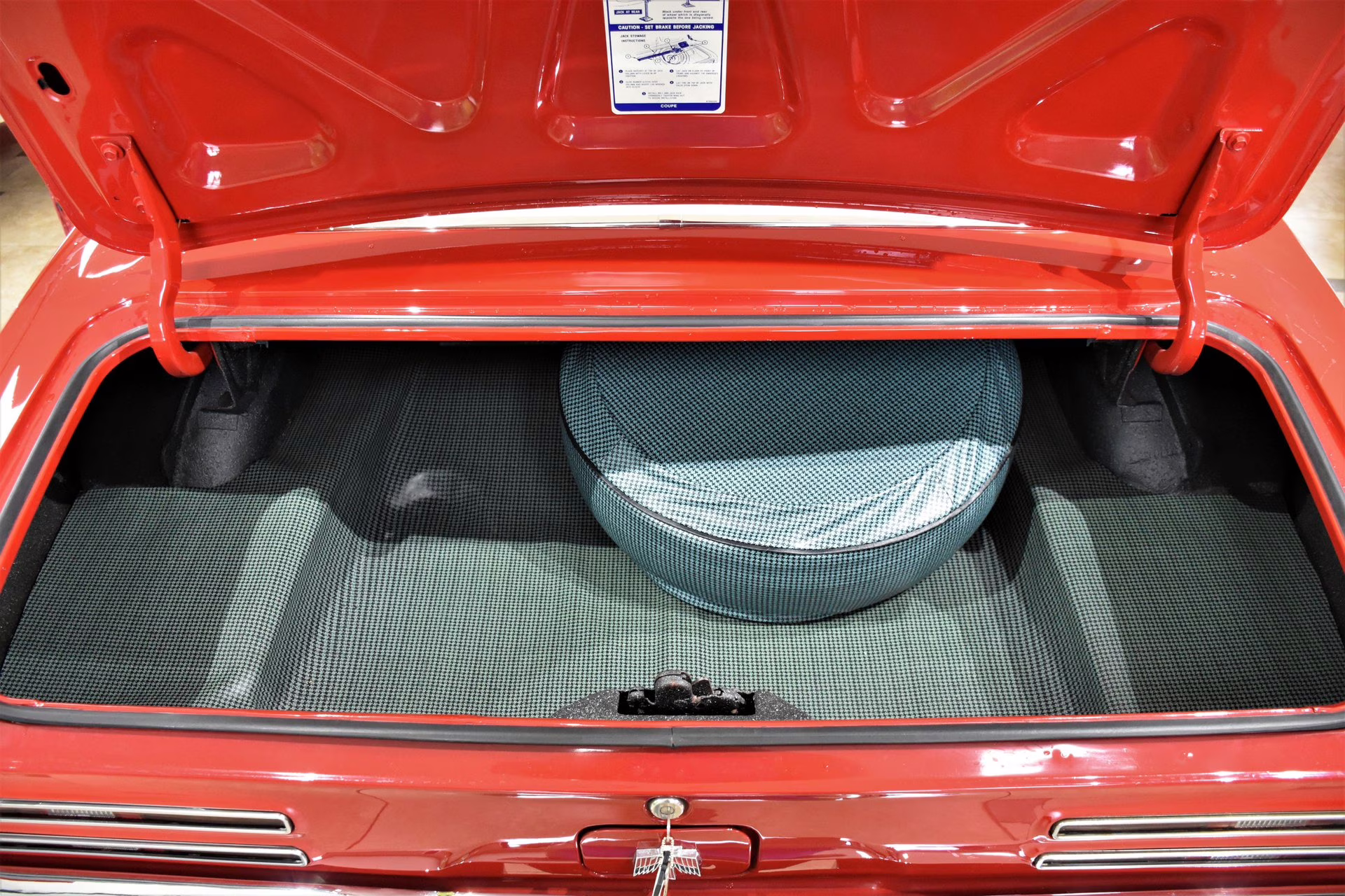 1967 Regimental Red Pontiac Firebird