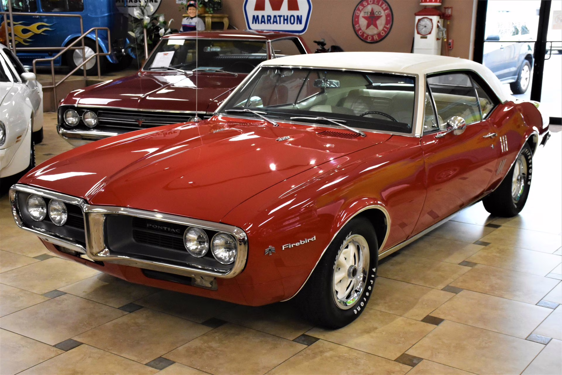 1967 Regimental Red Pontiac Firebird