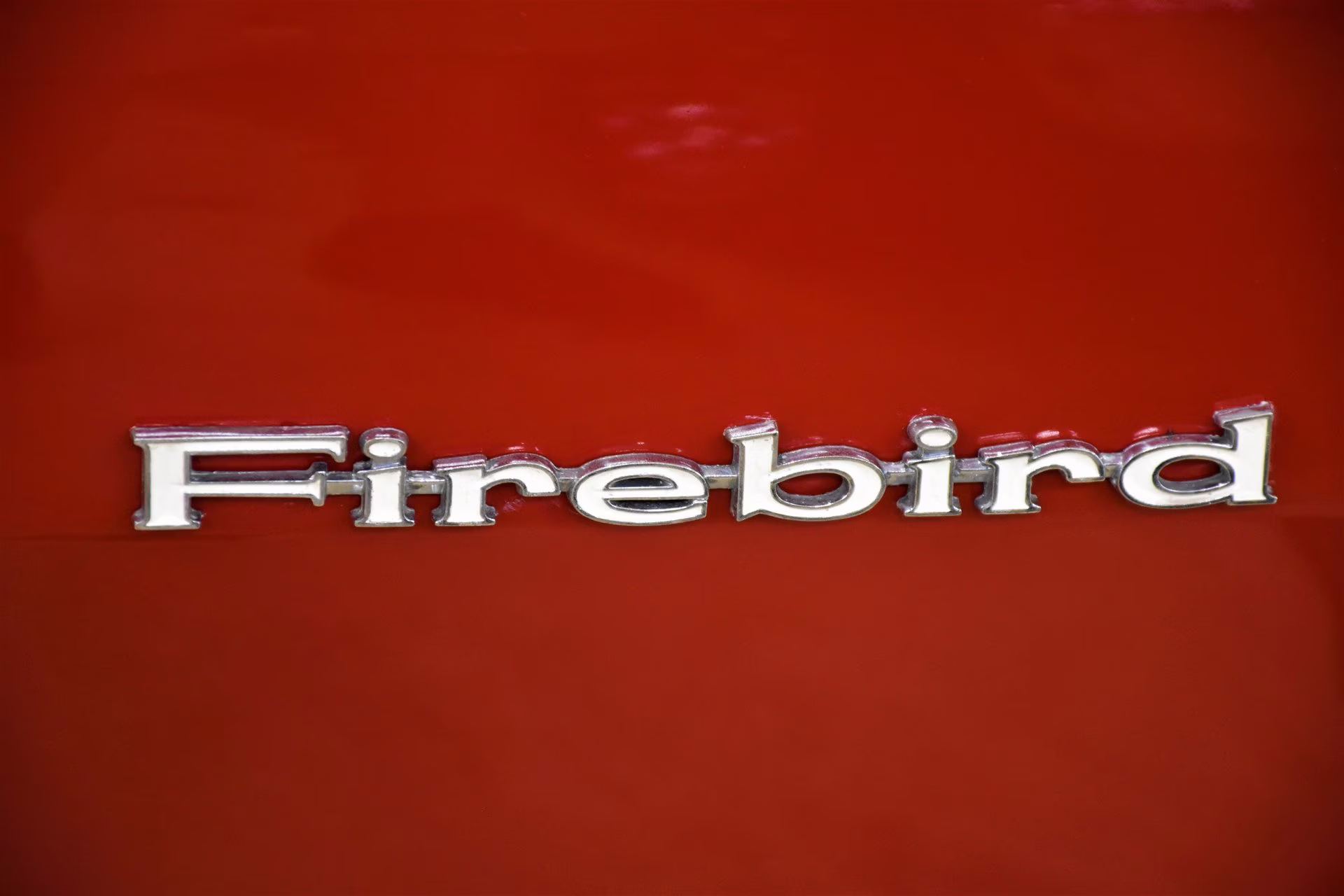 1967 Regimental Red Pontiac Firebird