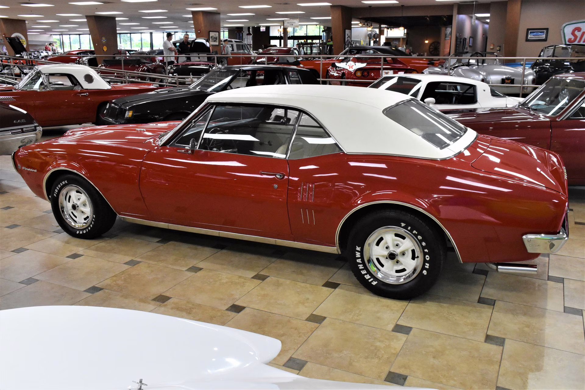 1967 Regimental Red Pontiac Firebird