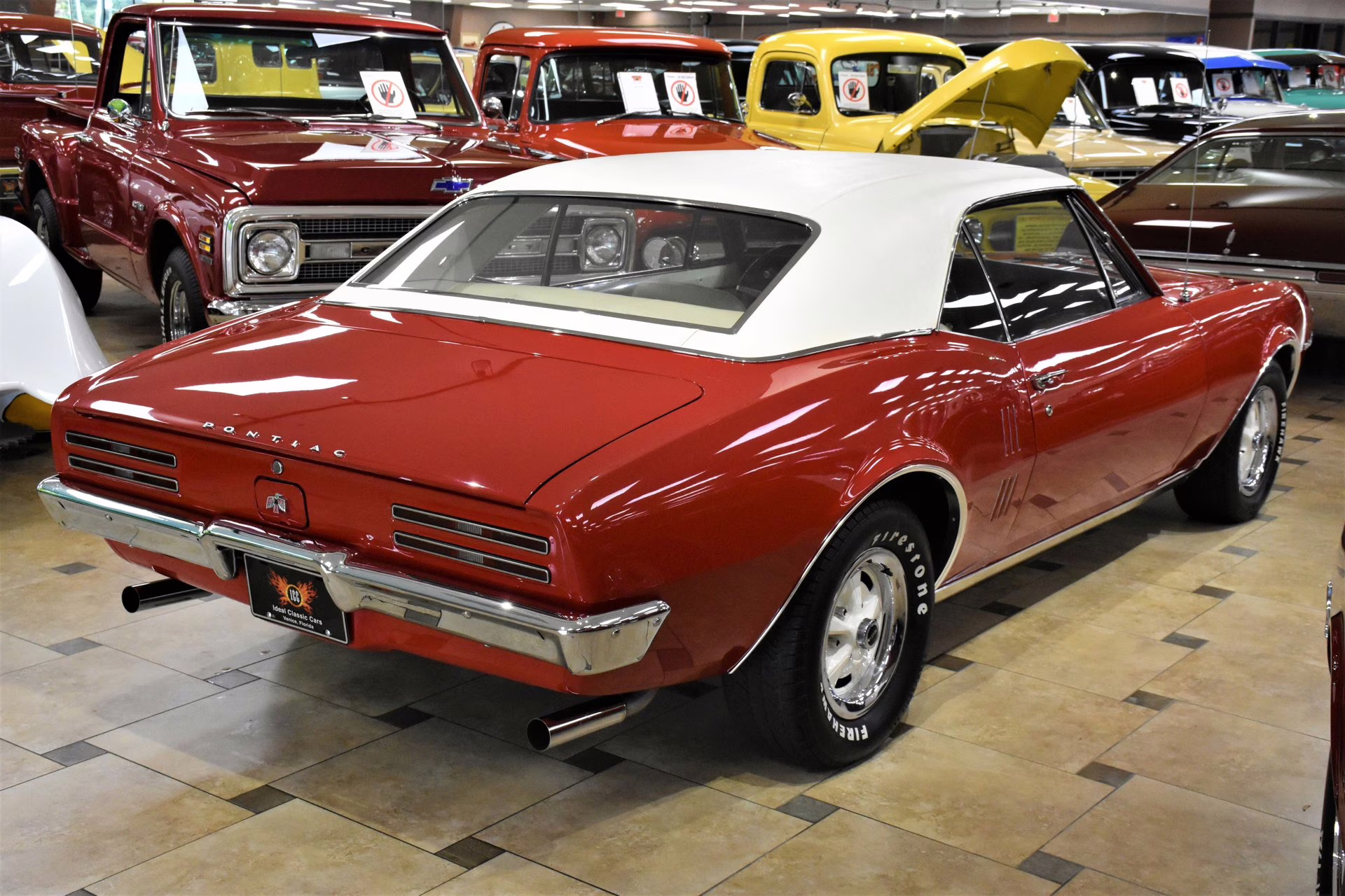 1967 Regimental Red Pontiac Firebird