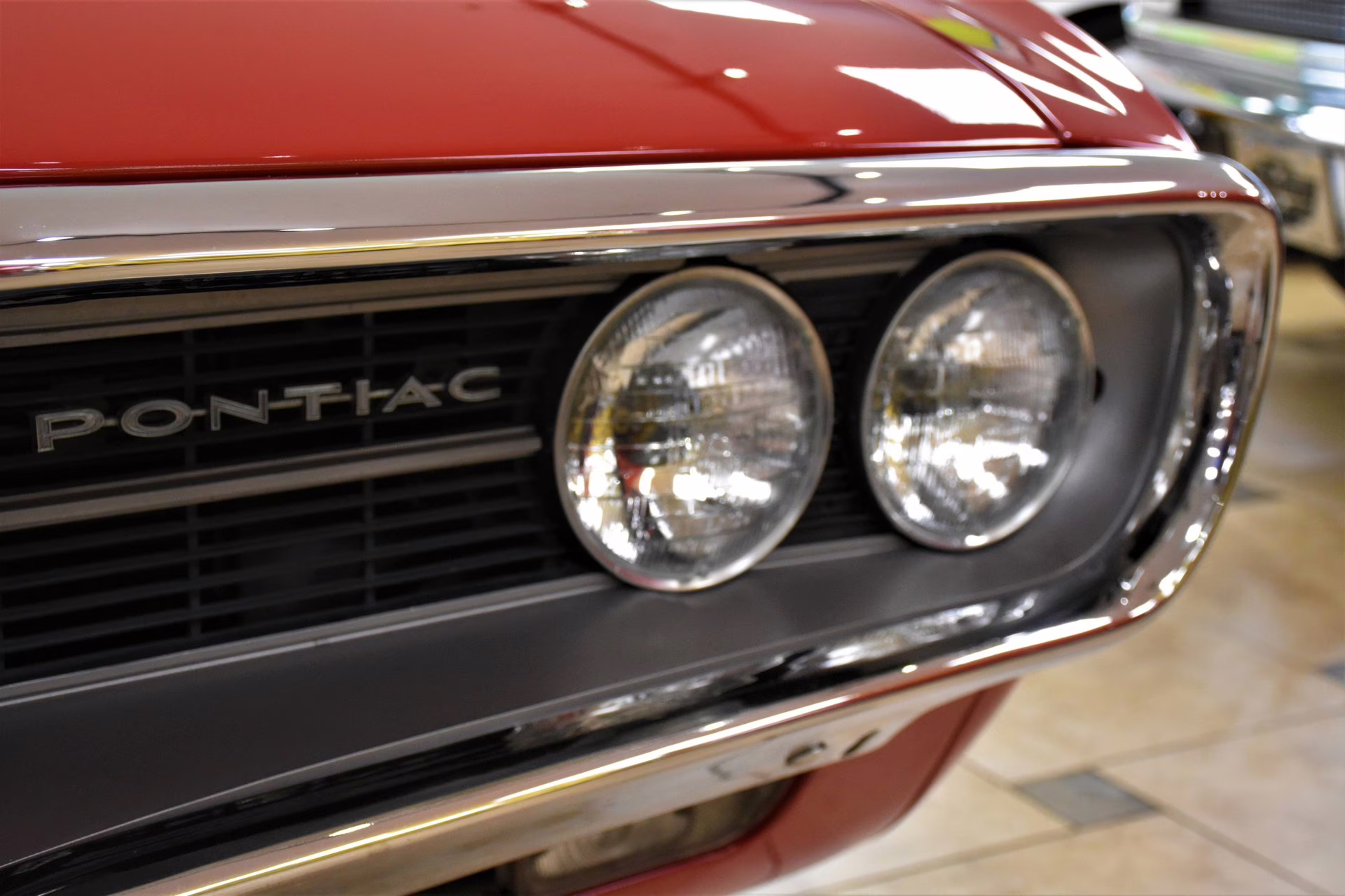 1967 Regimental Red Pontiac Firebird