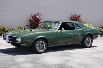 1968 Verdoro Green Pontiac Firebird