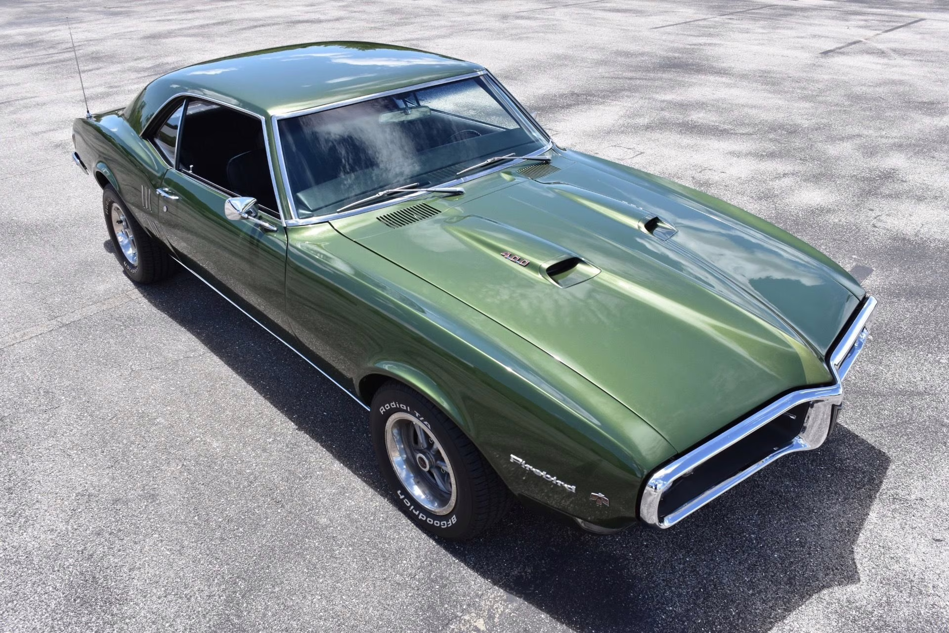 1968 Verdoro Green Pontiac Firebird