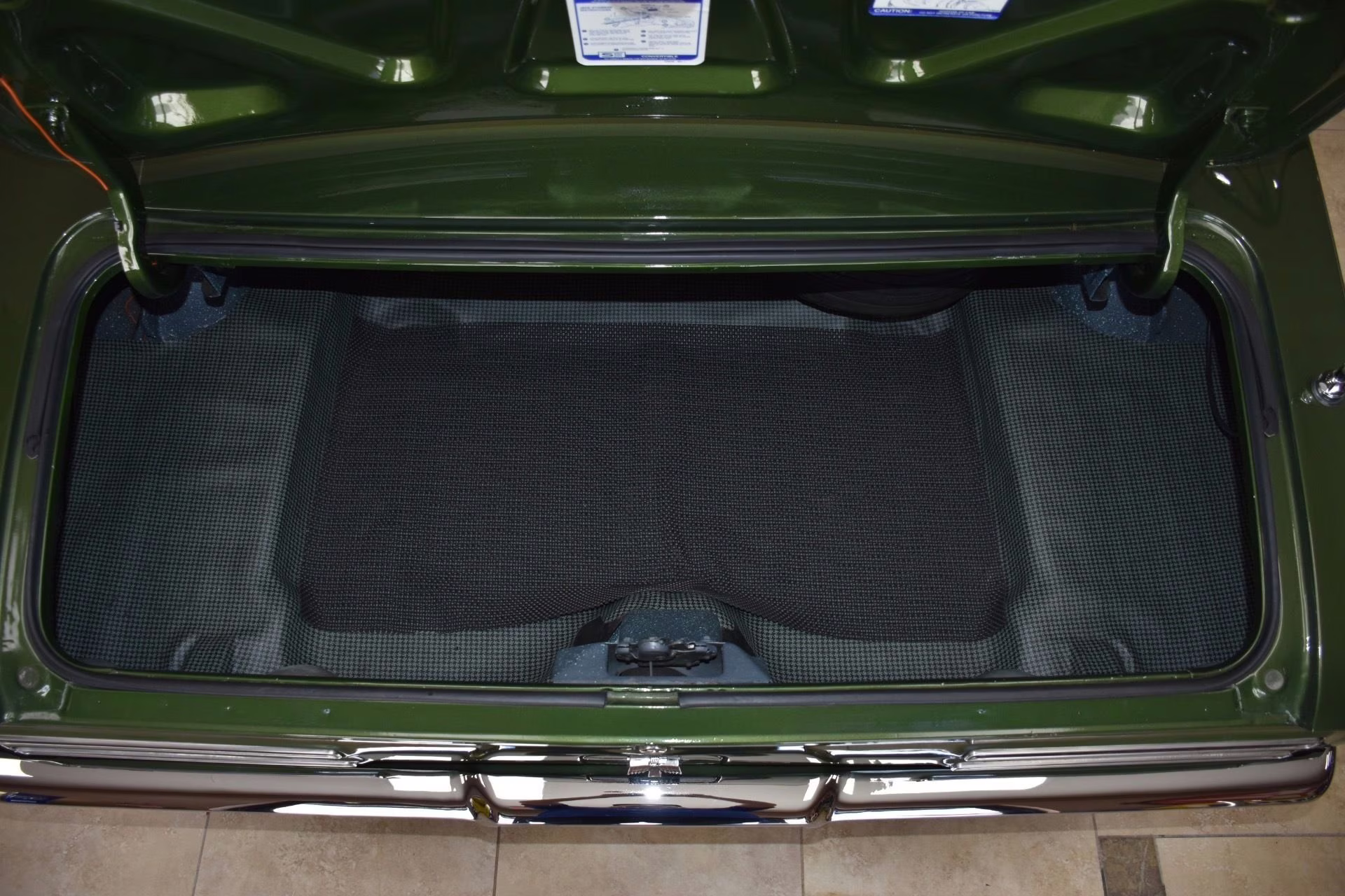 1968 Verdoro Green Pontiac Firebird