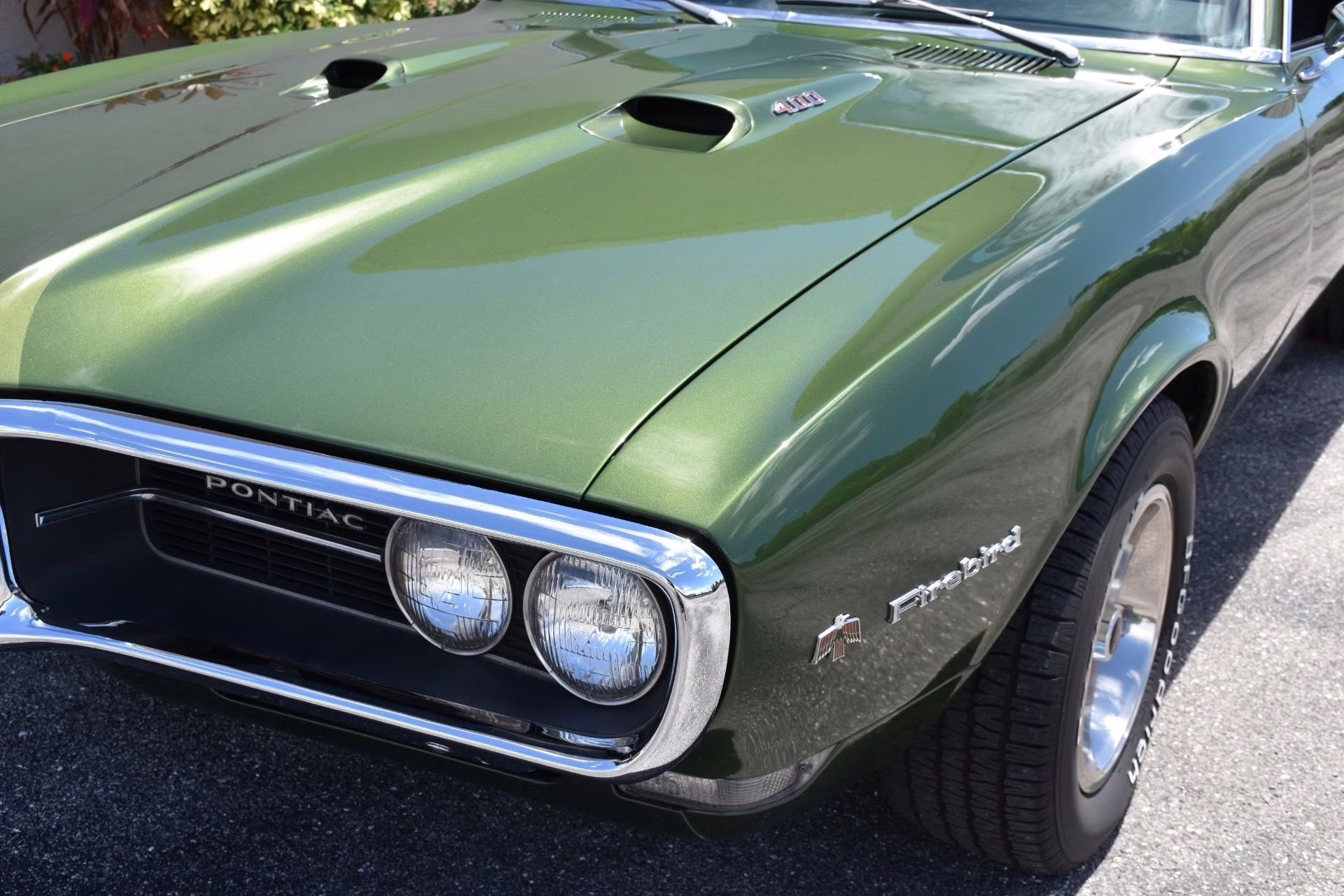 1968 Verdoro Green Pontiac Firebird