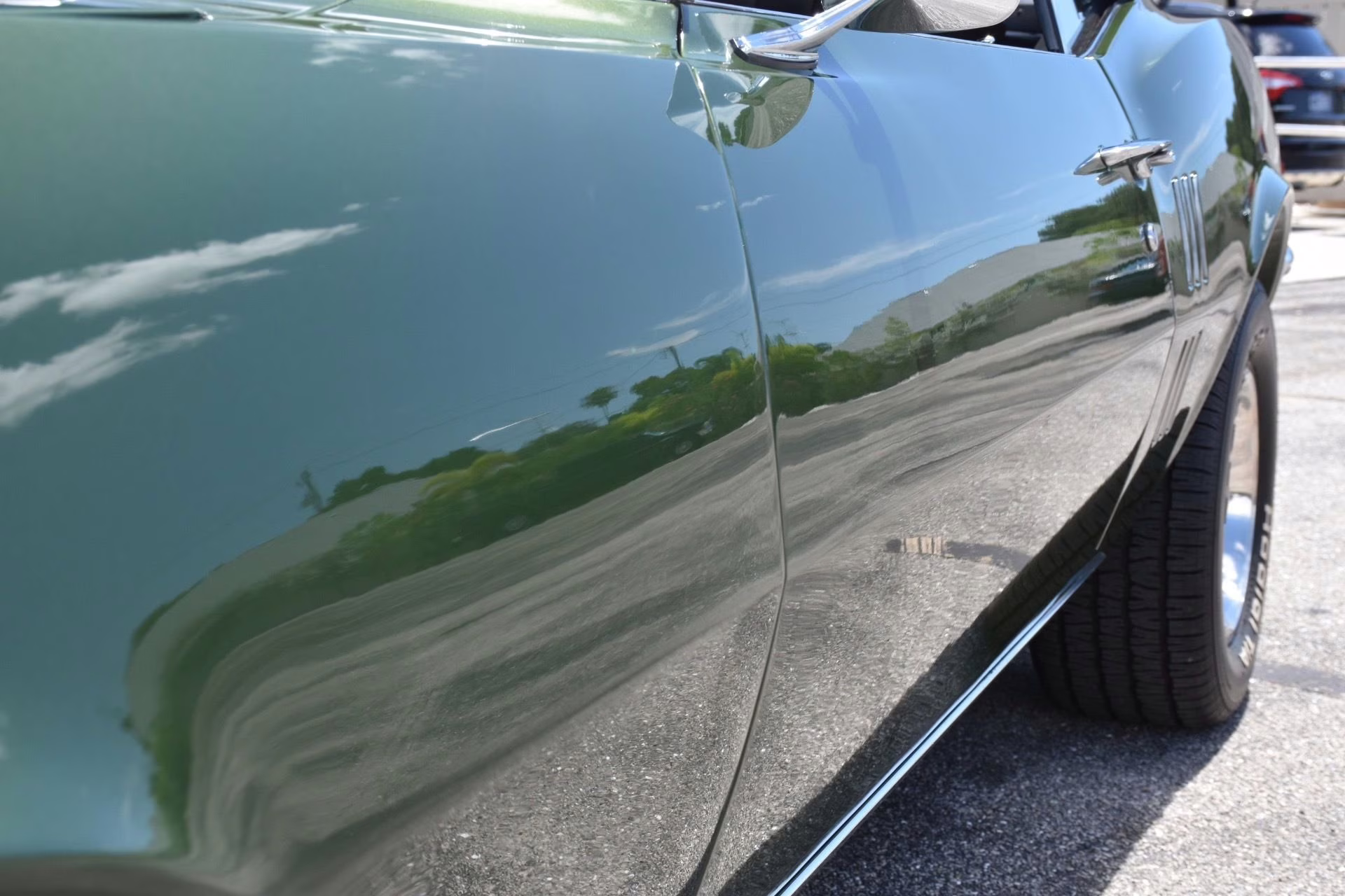 1968 Verdoro Green Pontiac Firebird