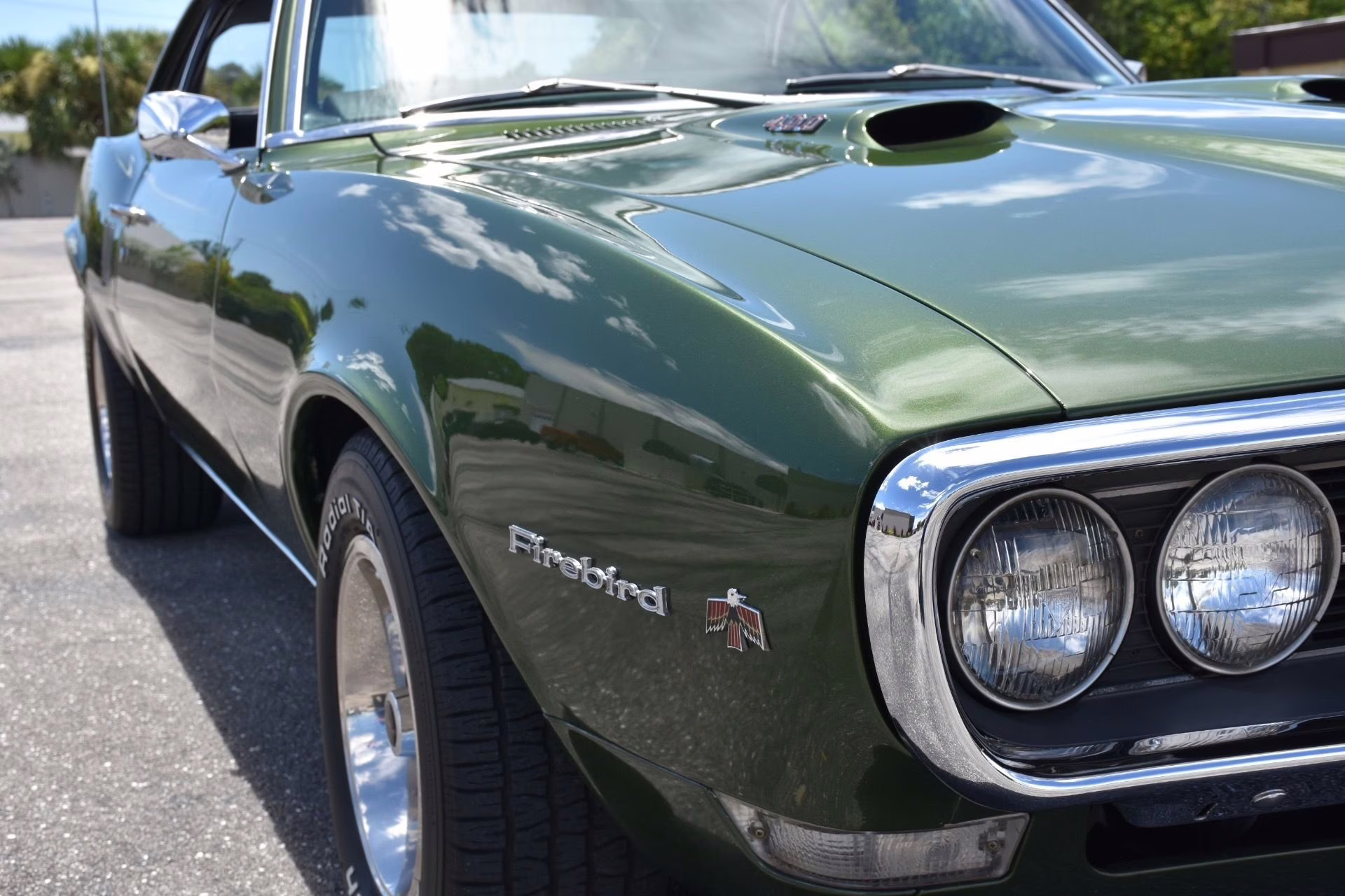 1968 Verdoro Green Pontiac Firebird