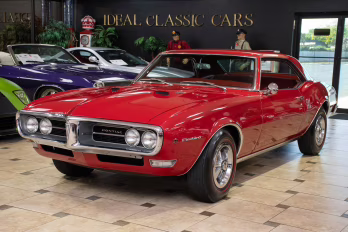 1968 Solar Red Pontiac Firebird