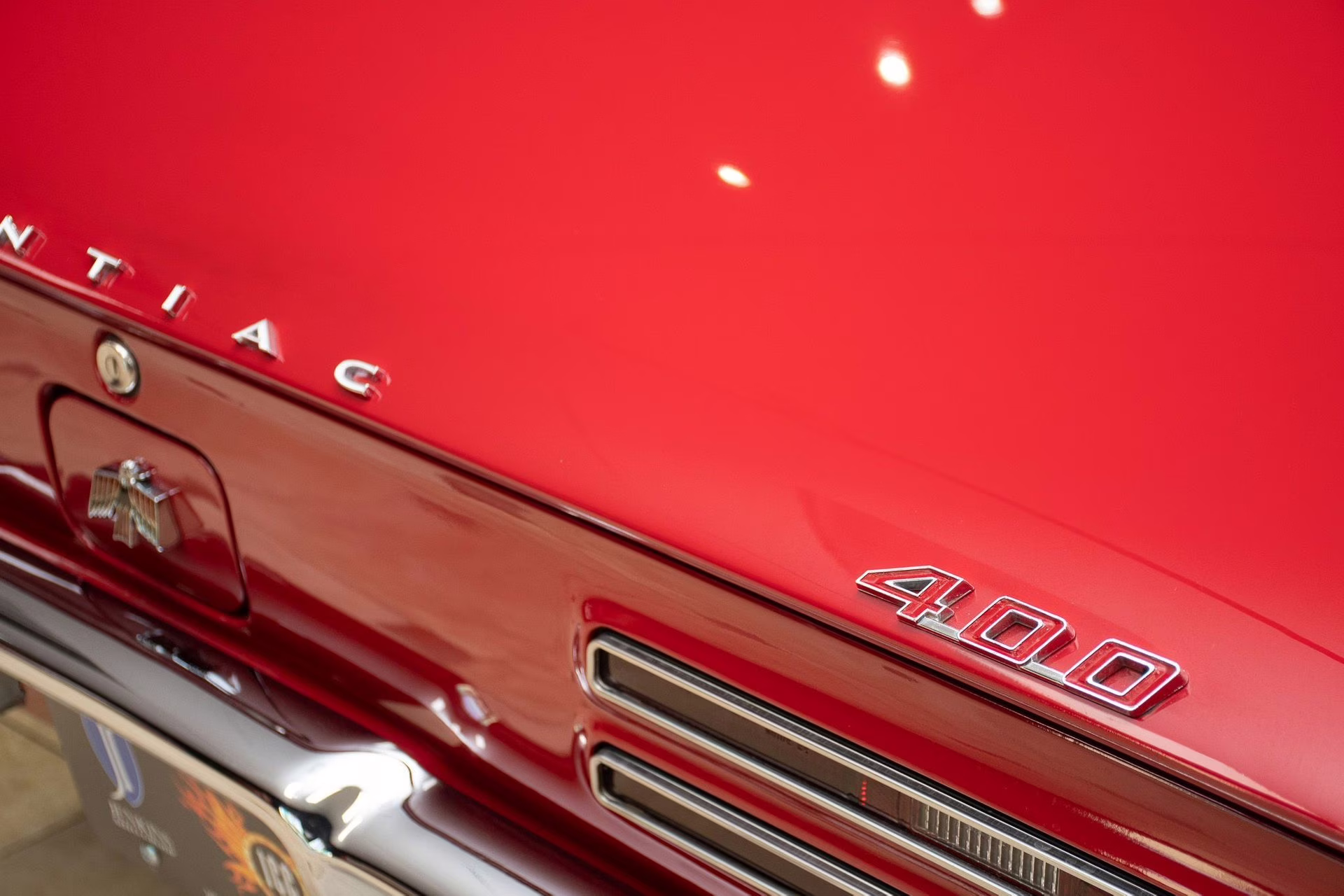 1968 Solar Red Pontiac Firebird