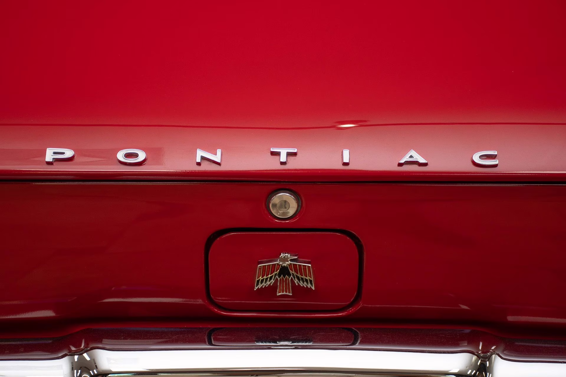 1968 Solar Red Pontiac Firebird