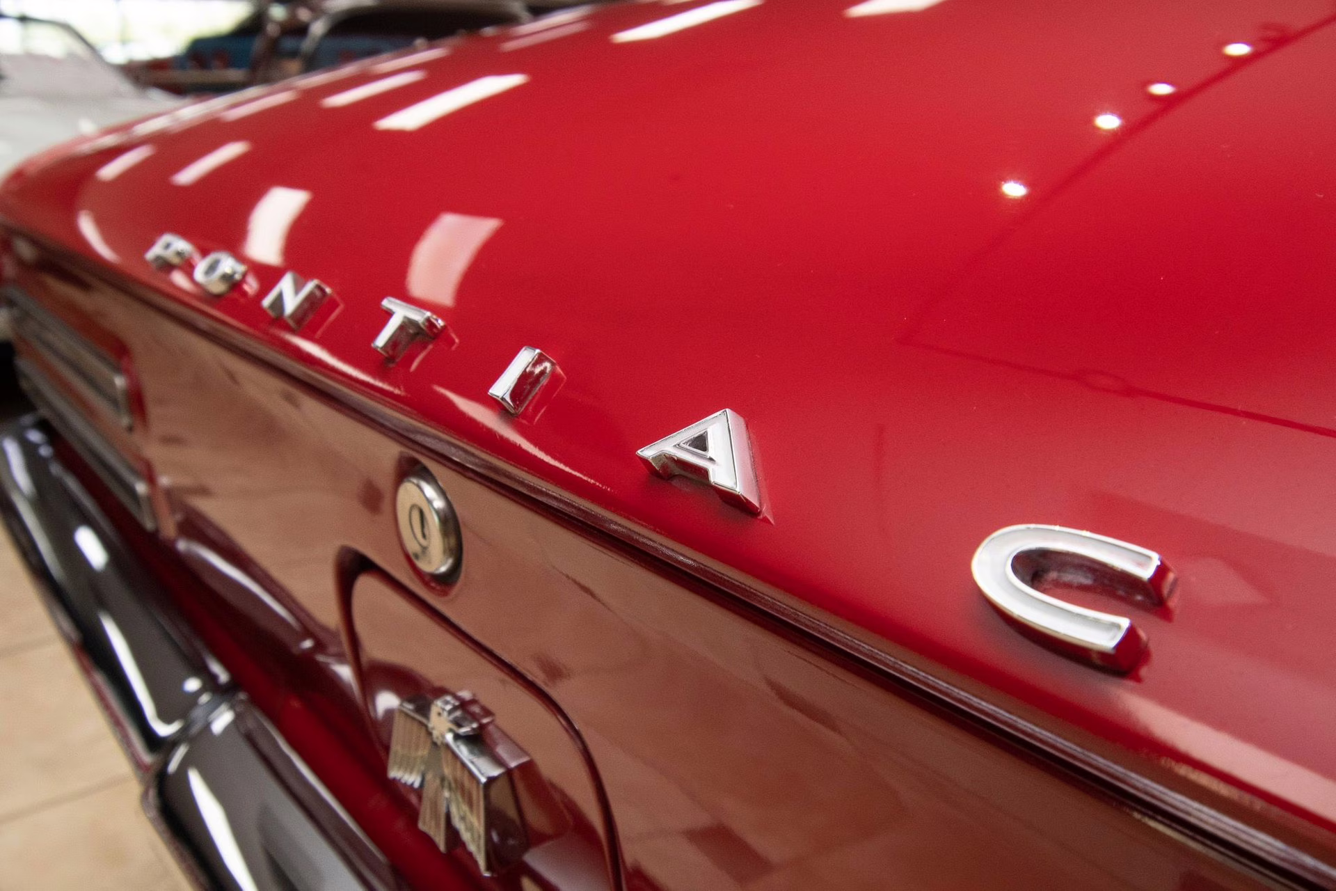 1968 Solar Red Pontiac Firebird