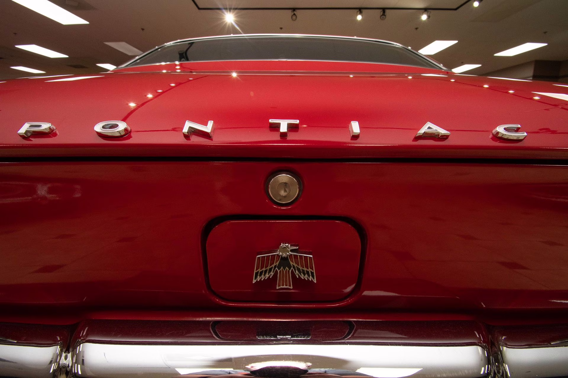 1968 Solar Red Pontiac Firebird