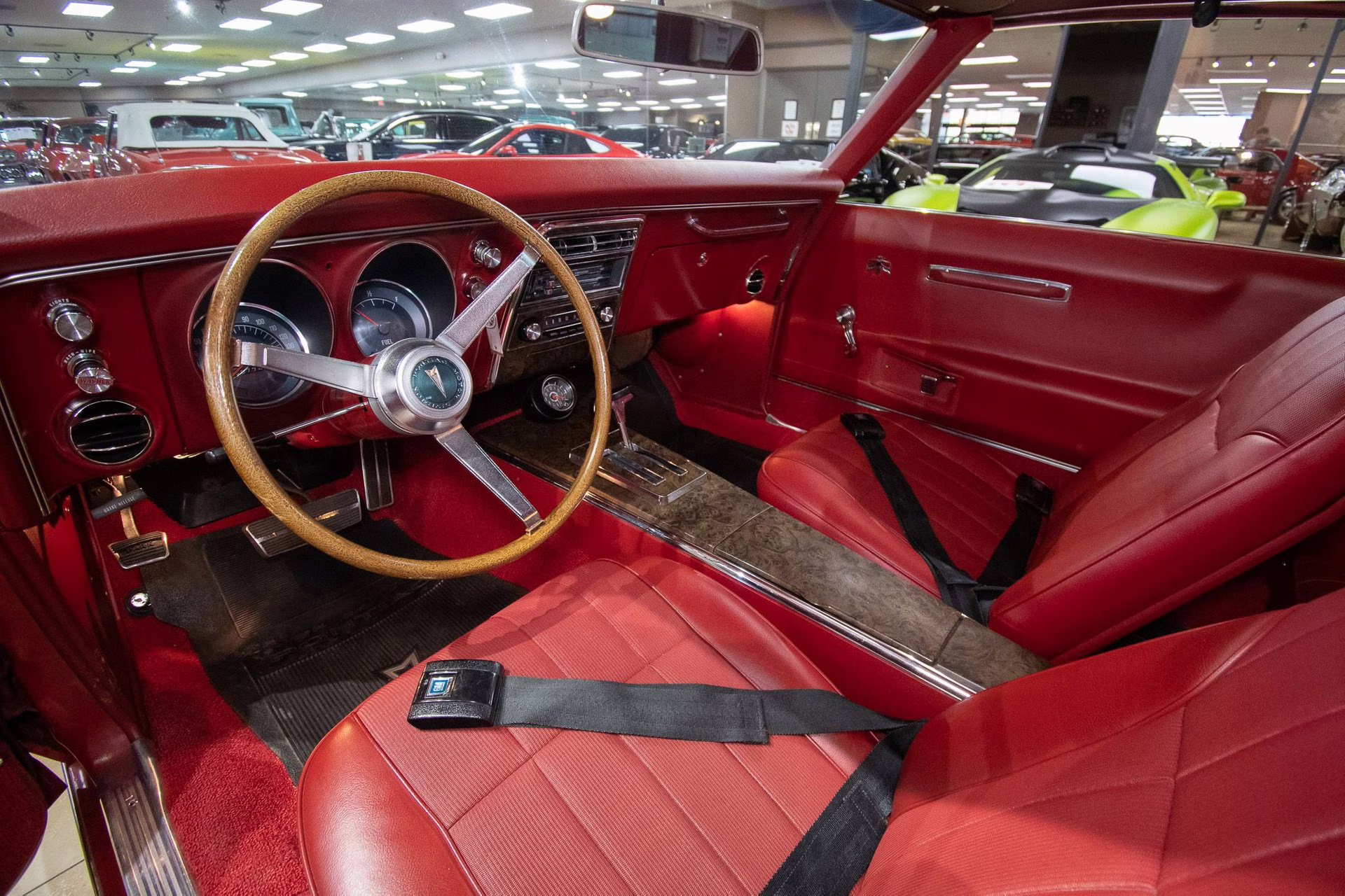 1968 Solar Red Pontiac Firebird