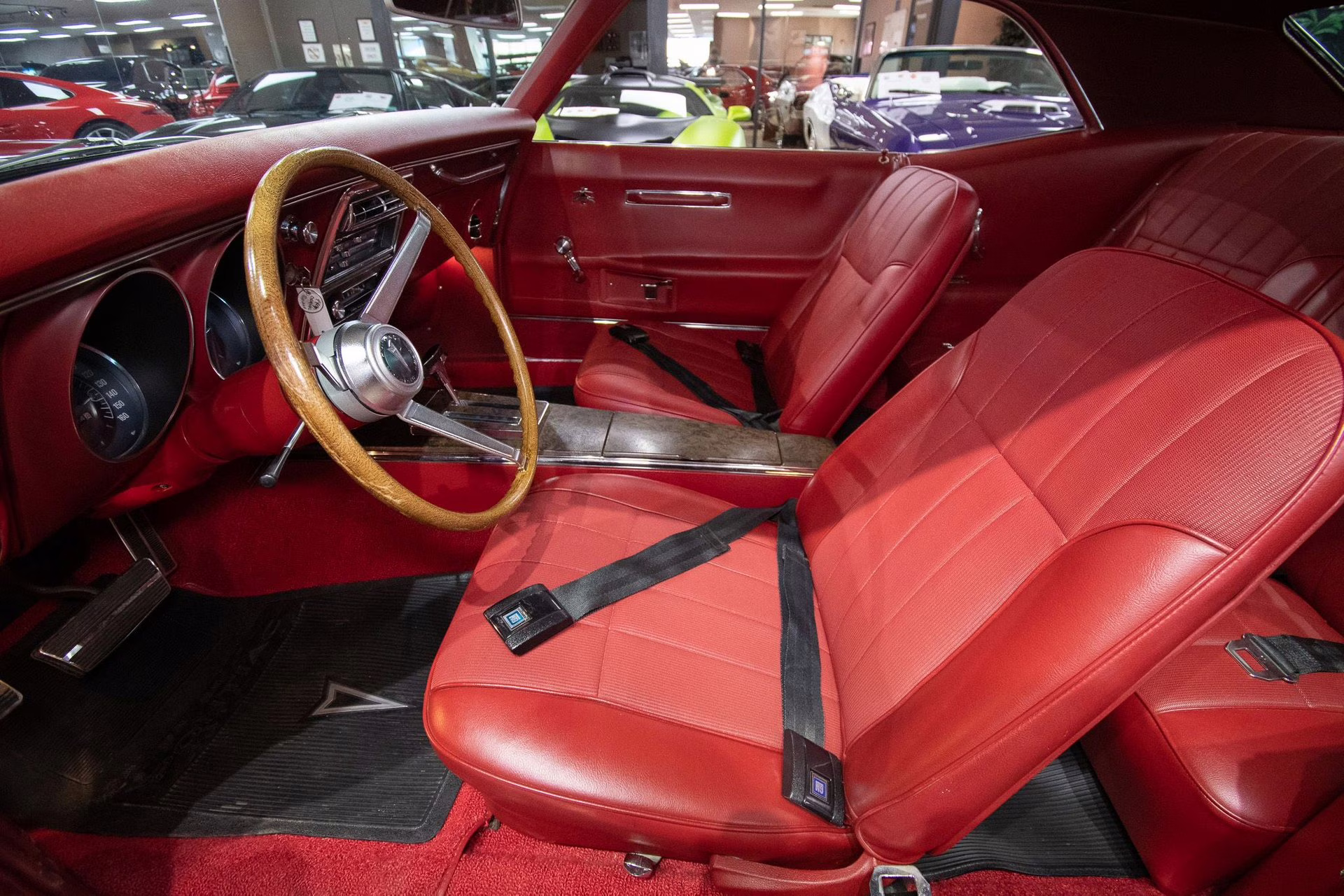 1968 Solar Red Pontiac Firebird