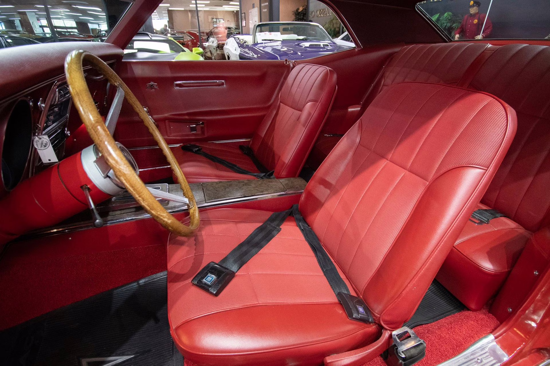 1968 Solar Red Pontiac Firebird