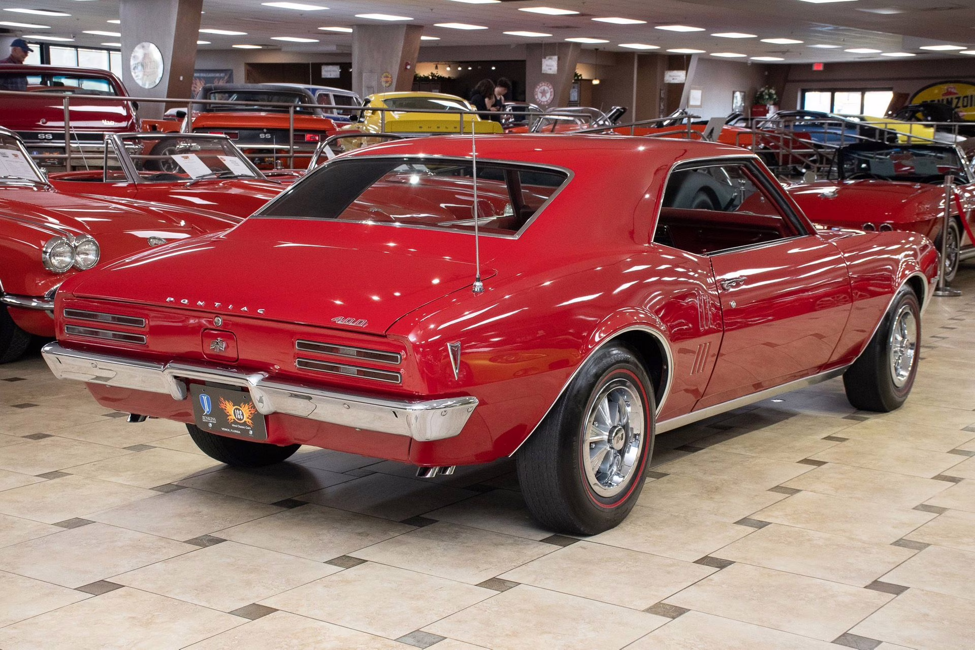 1968 Solar Red Pontiac Firebird