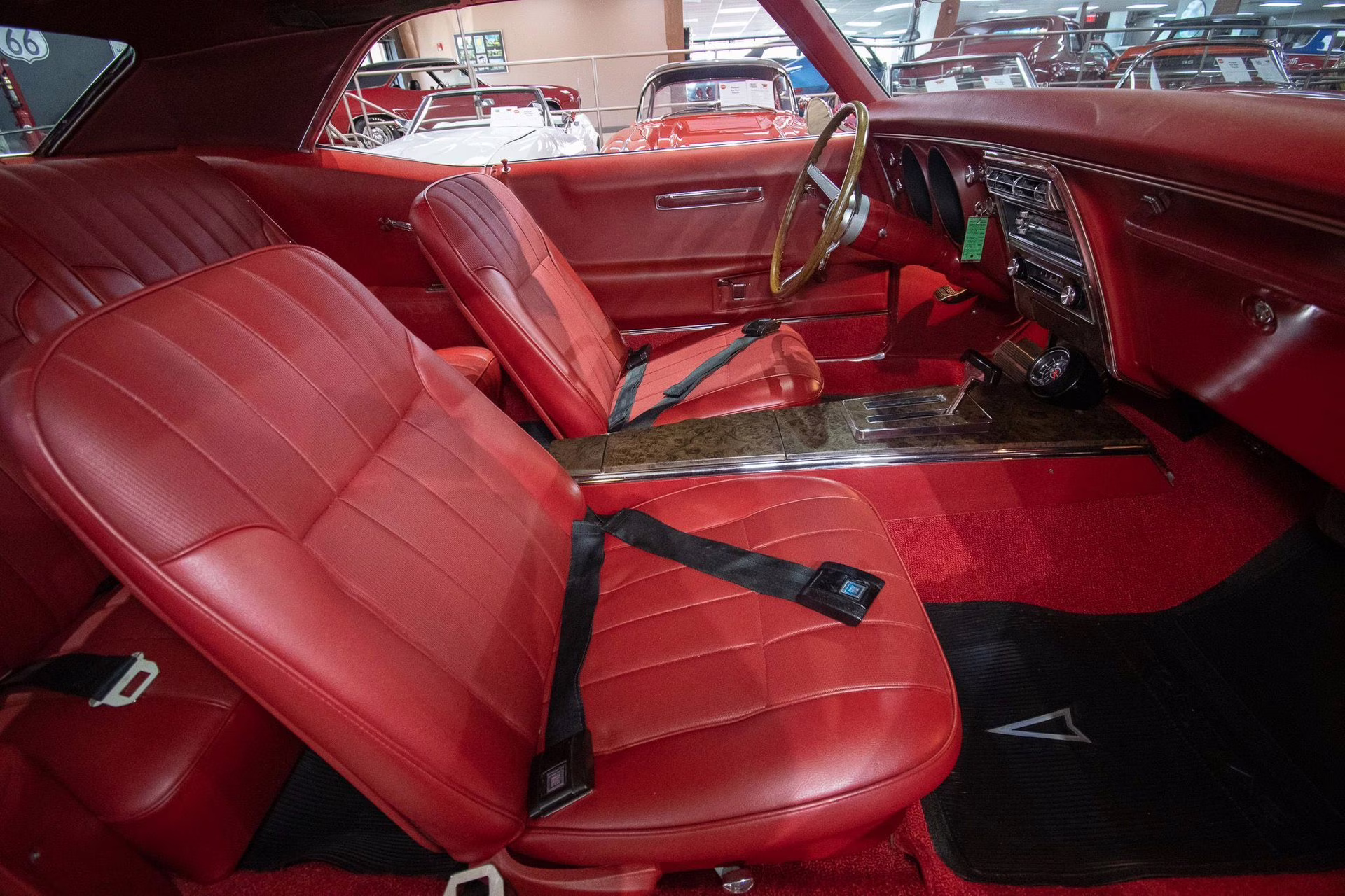 1968 Solar Red Pontiac Firebird