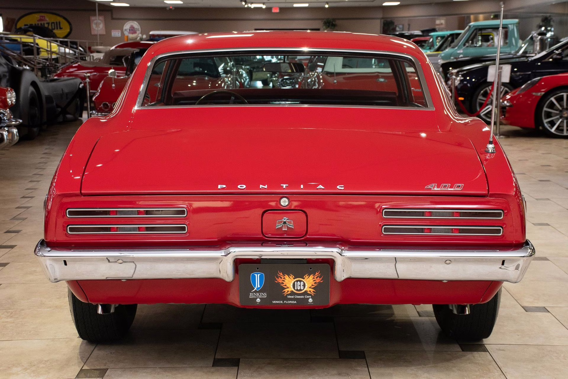 1968 Solar Red Pontiac Firebird