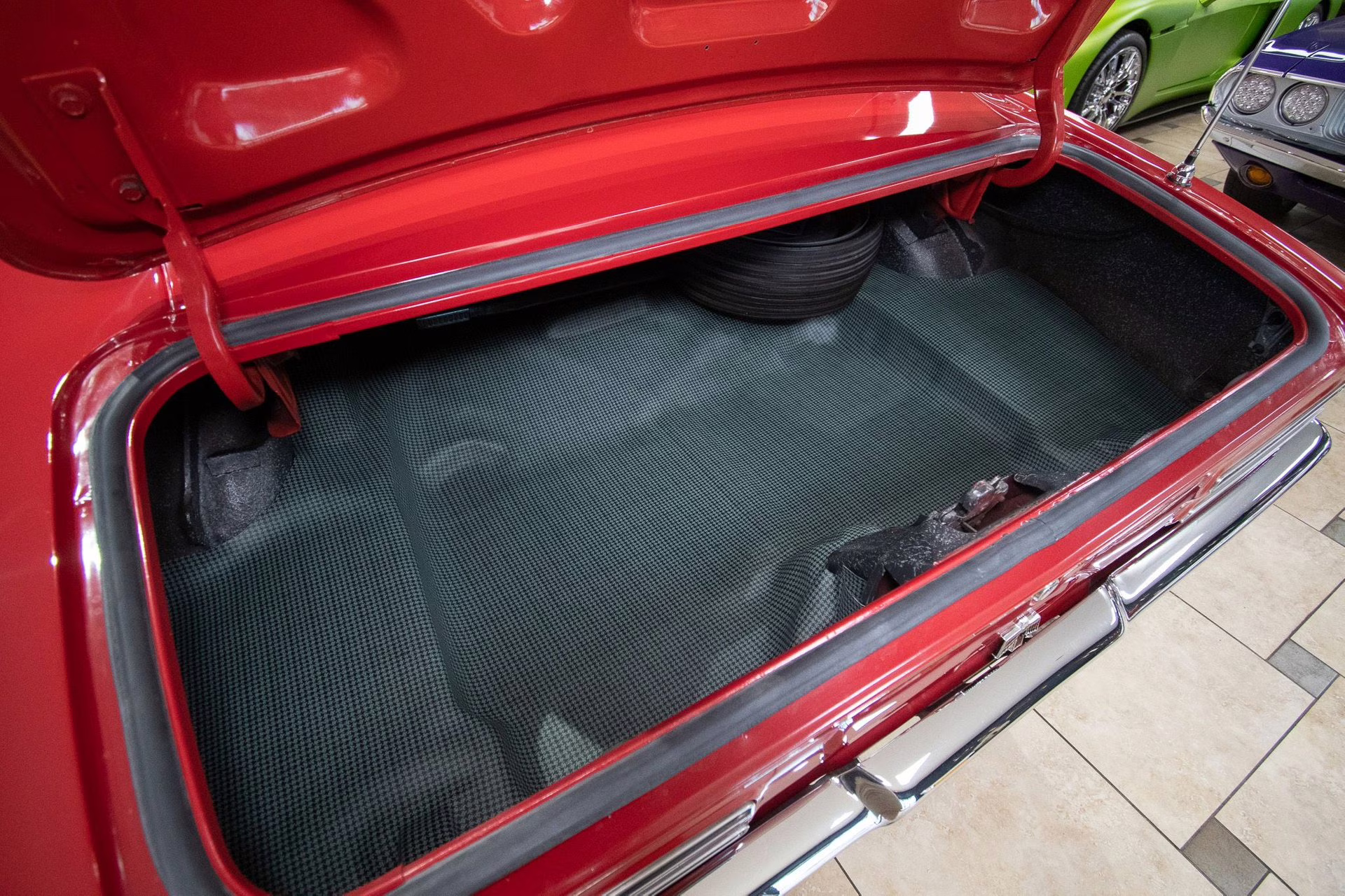 1968 Solar Red Pontiac Firebird