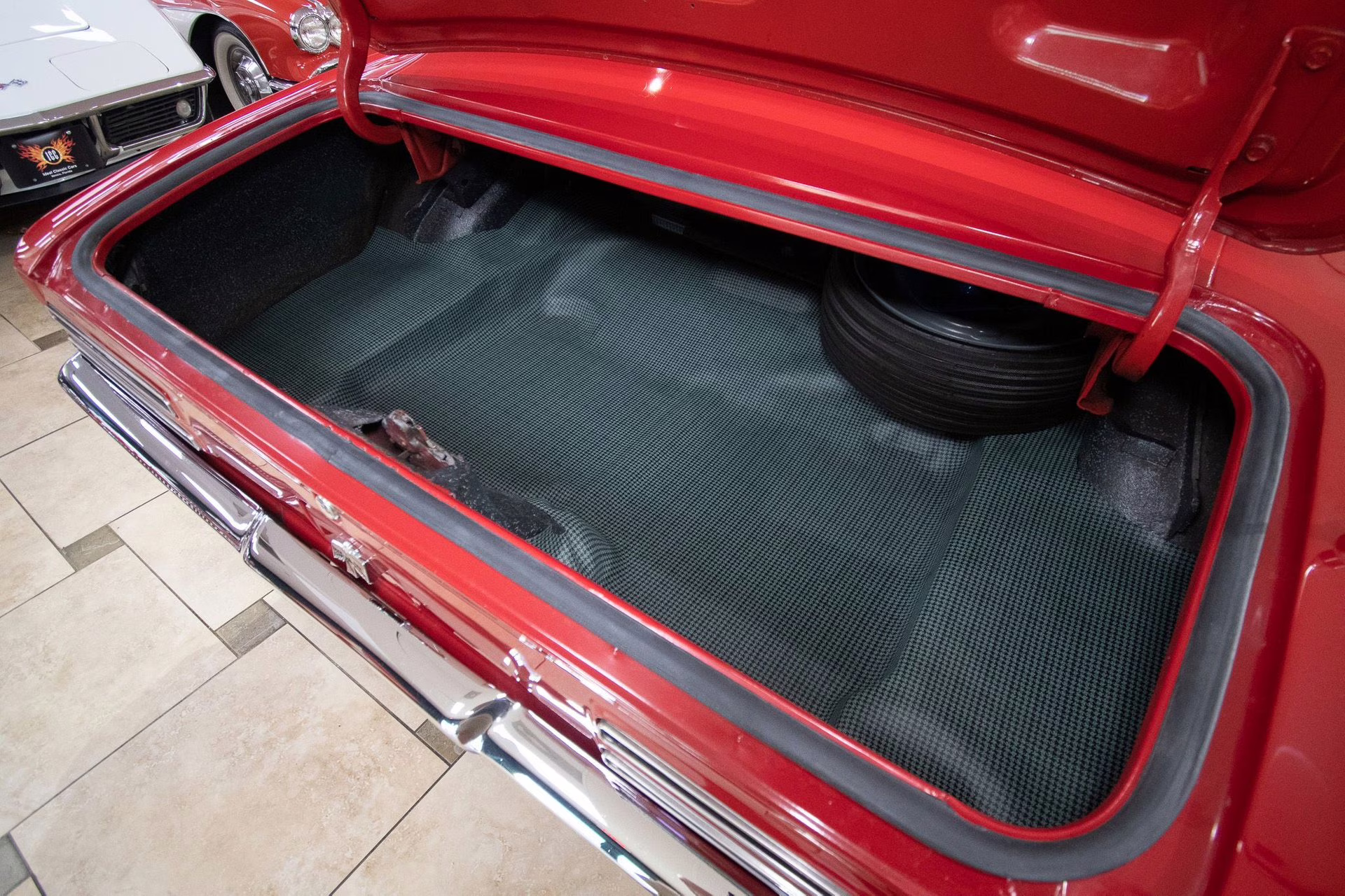 1968 Solar Red Pontiac Firebird