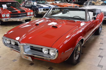 1967 Regimental Red Pontiac Firebird