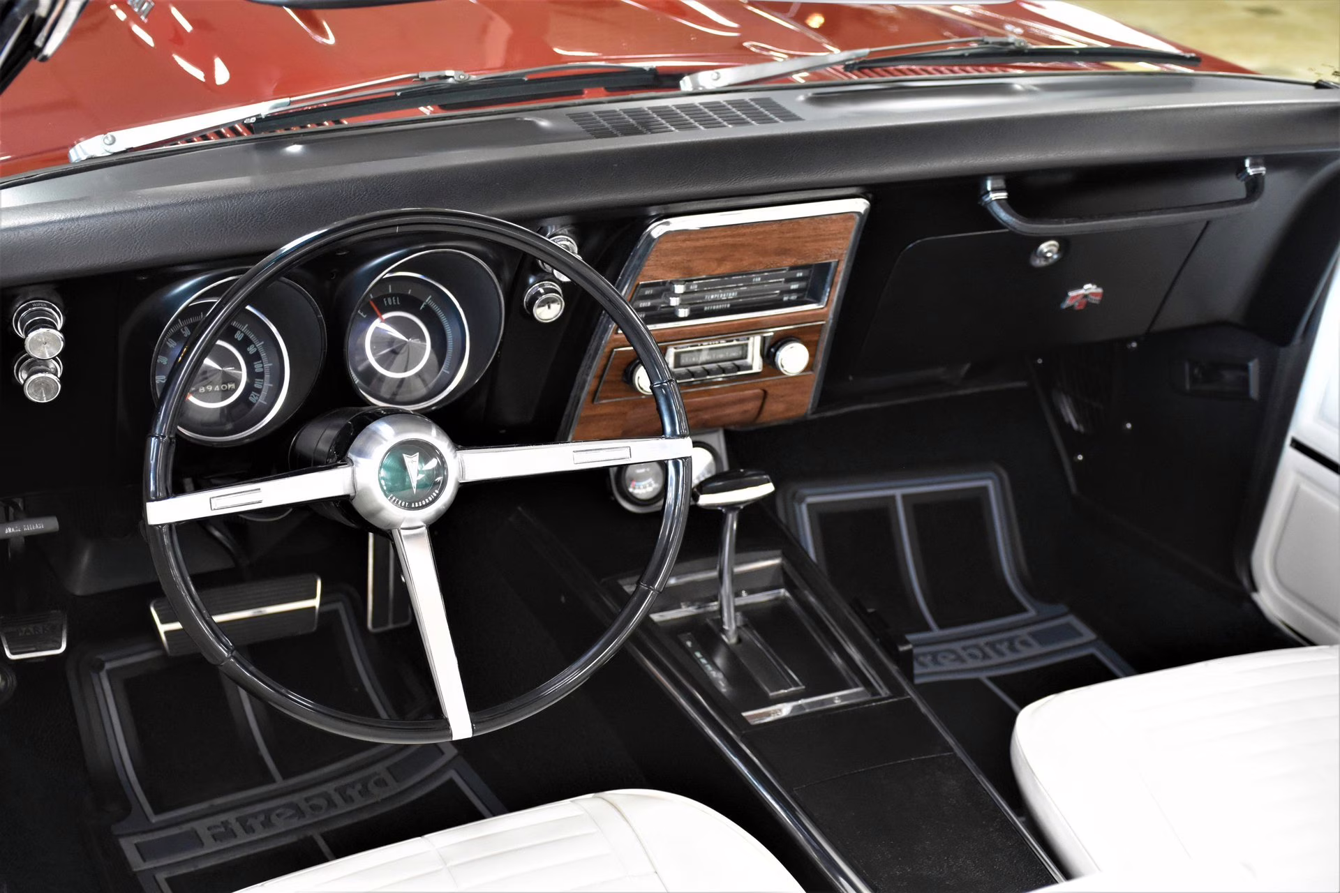 1967 Regimental Red Pontiac Firebird