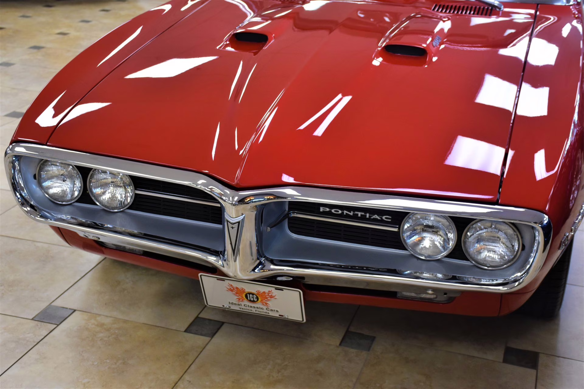1967 Regimental Red Pontiac Firebird