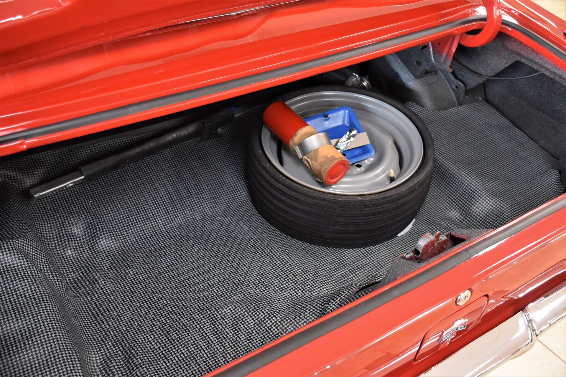 1967 Regimental Red Pontiac Firebird